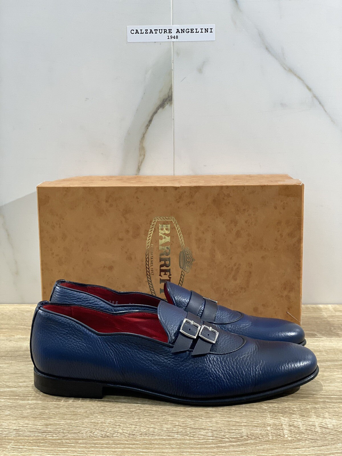Mocassino Scarpa Barrett Barrett Mocassino Uomo Cervo Blu Luxury