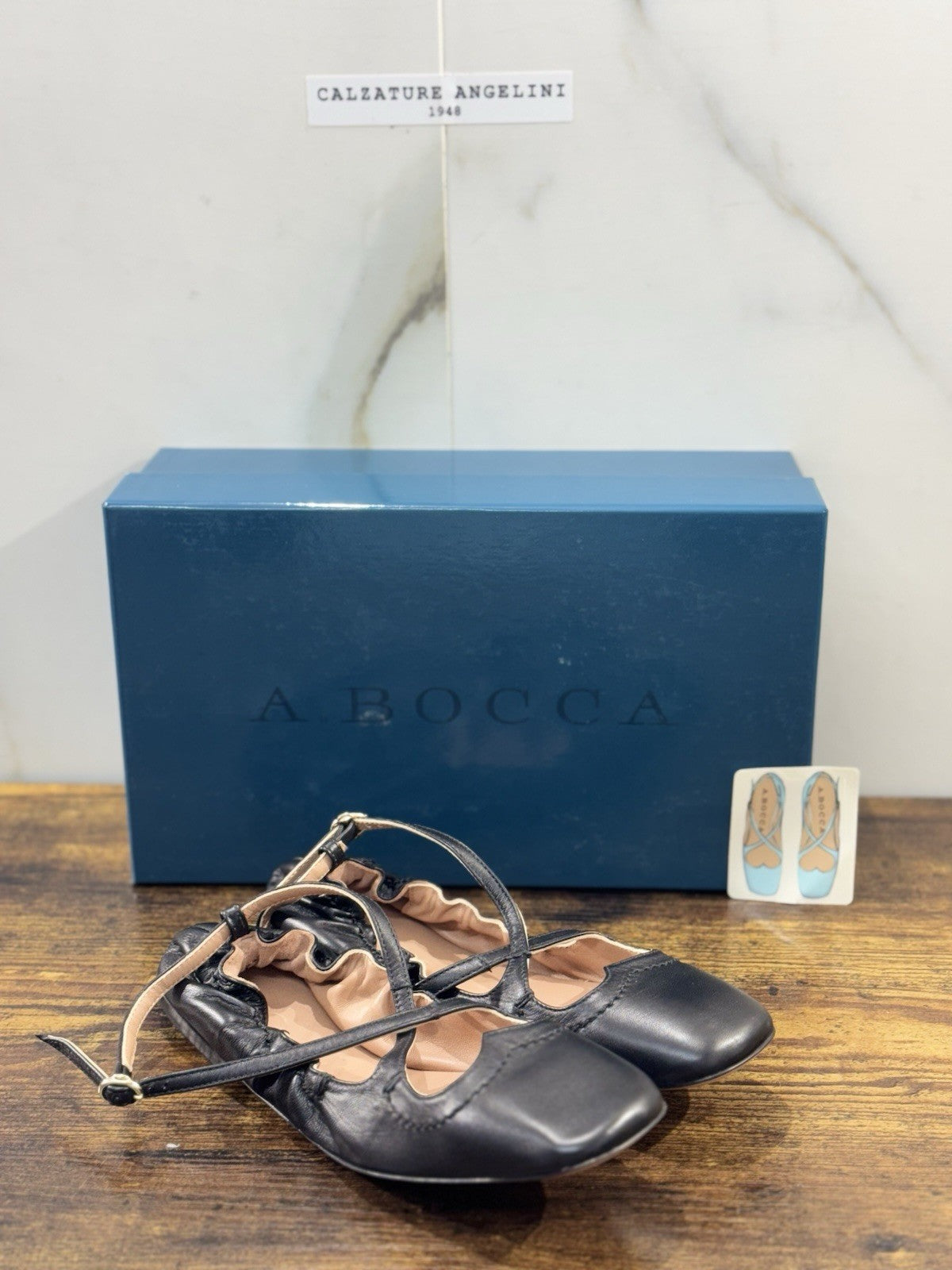 A.bocca Ballerina Nappa Nera Icon A.bocca Donna 36