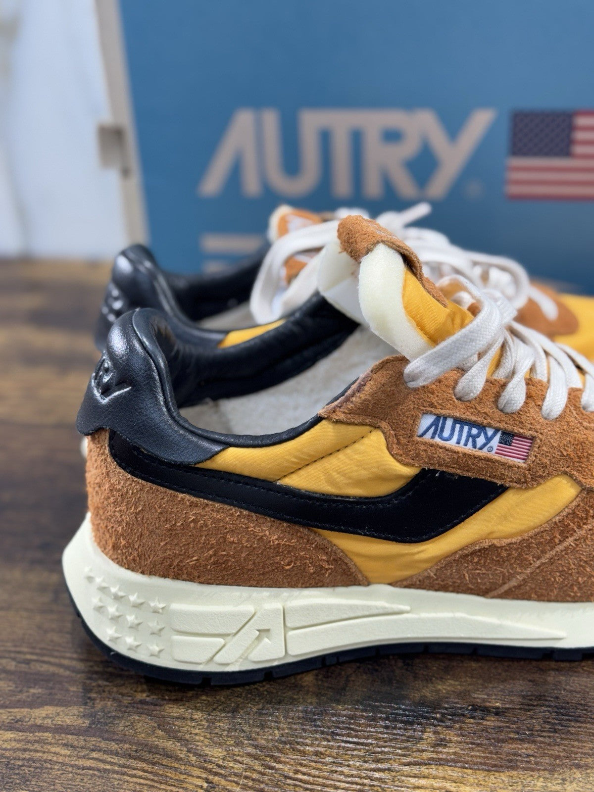 Autry Reelwind Low Men Sneaker Sunset Black Casual Autry Uomo 43
