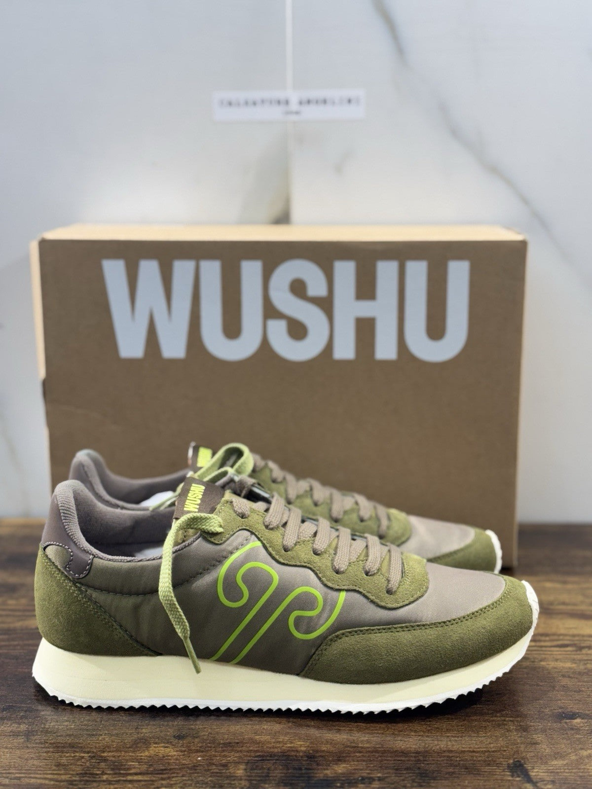 Wushu Ruyi Sneaker Uomo Casual Tiantan Sport EV Extra Light Verde 41