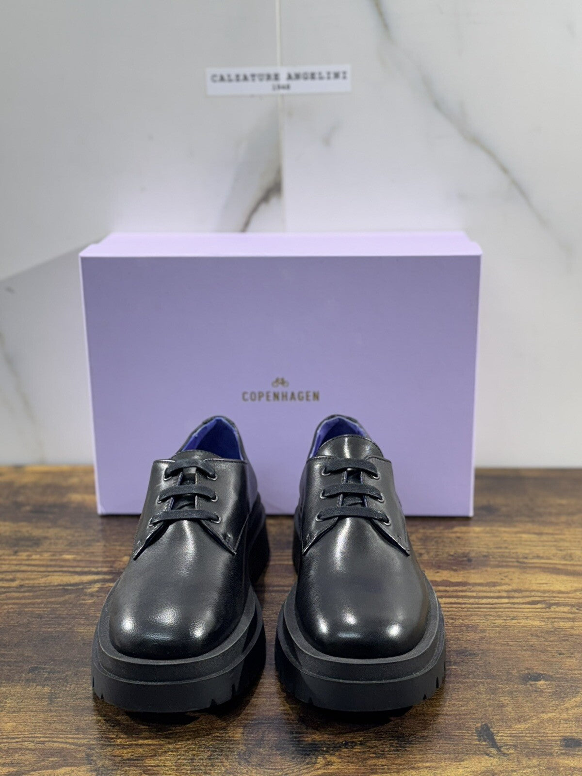 Copenhagen Derby Casual Donna Extra Light Black Casual Shoes Woman 38