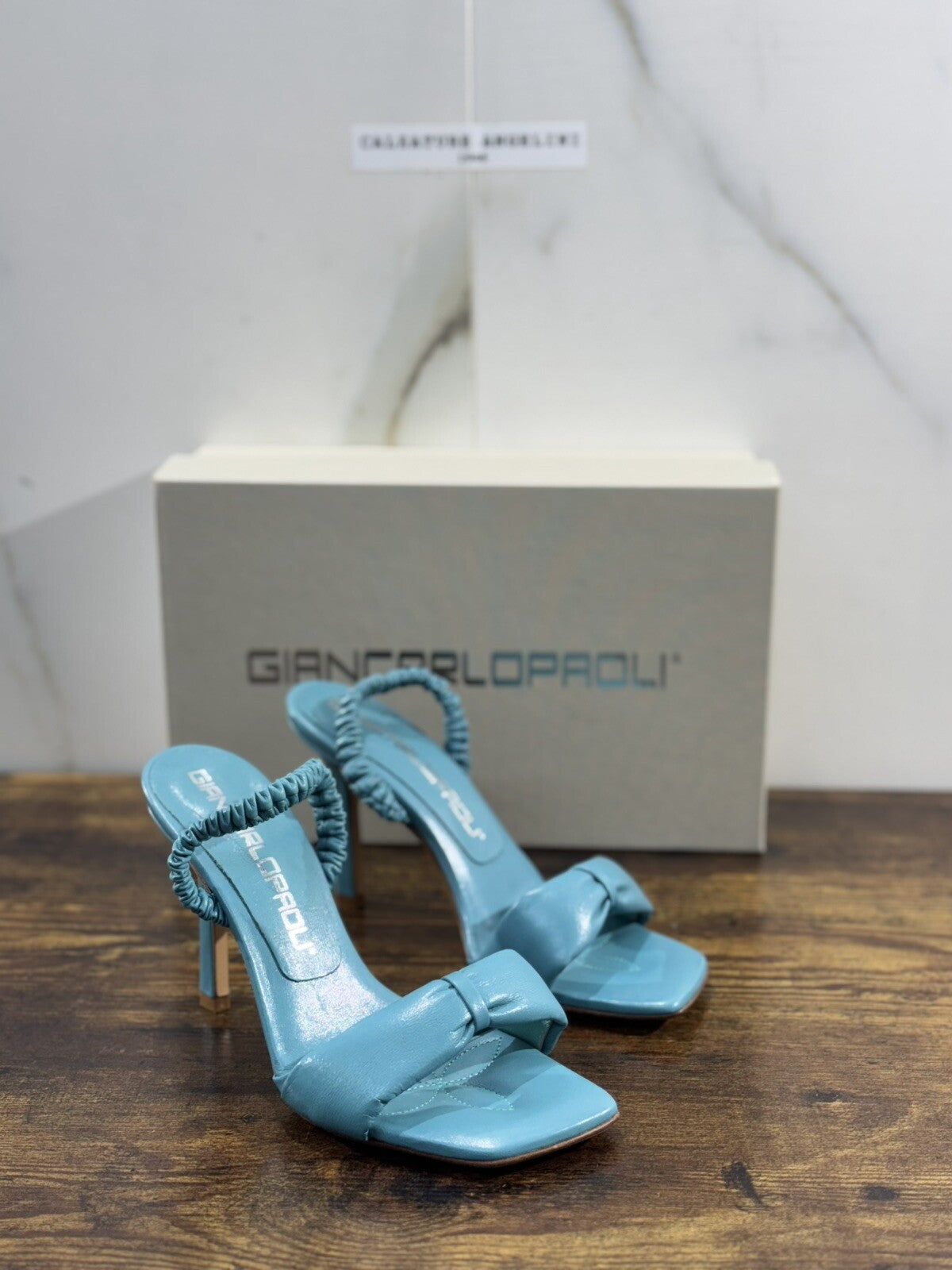 Giancarlo Paoli Sandalo Donna Pelle Tiffany Super Soft Made In Italy 37.5