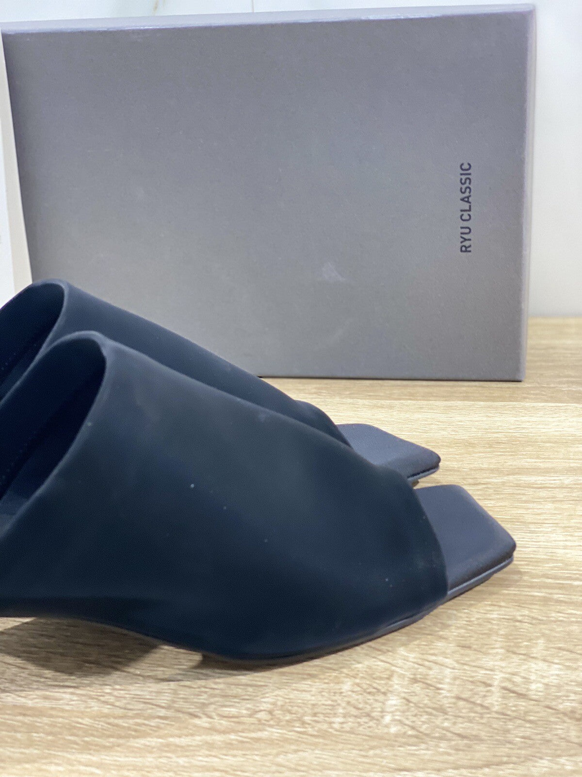 Ryu Classic Derby Sandalo Nero Soft Tex Luxury Woman Sandal Ryu Classic 38