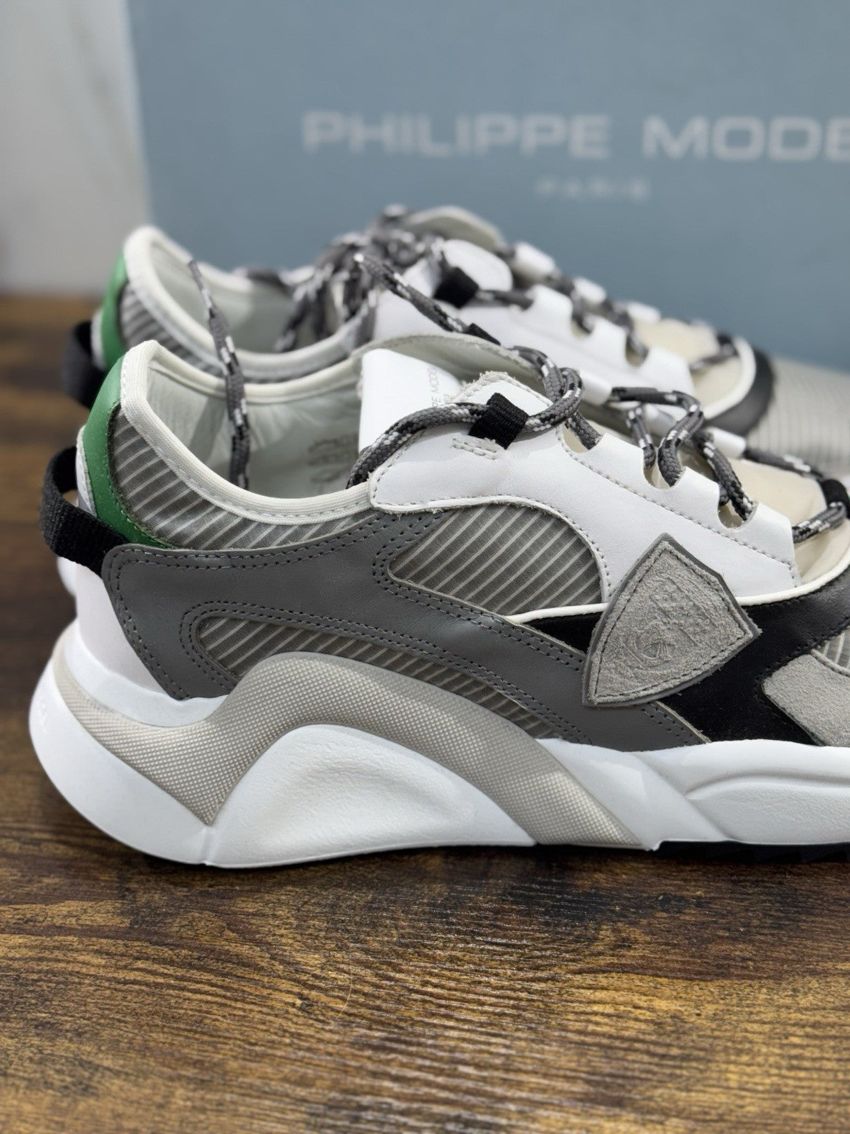 Philippe Model Ezel Sneaker Pelle Bianca Casual Uomo 43