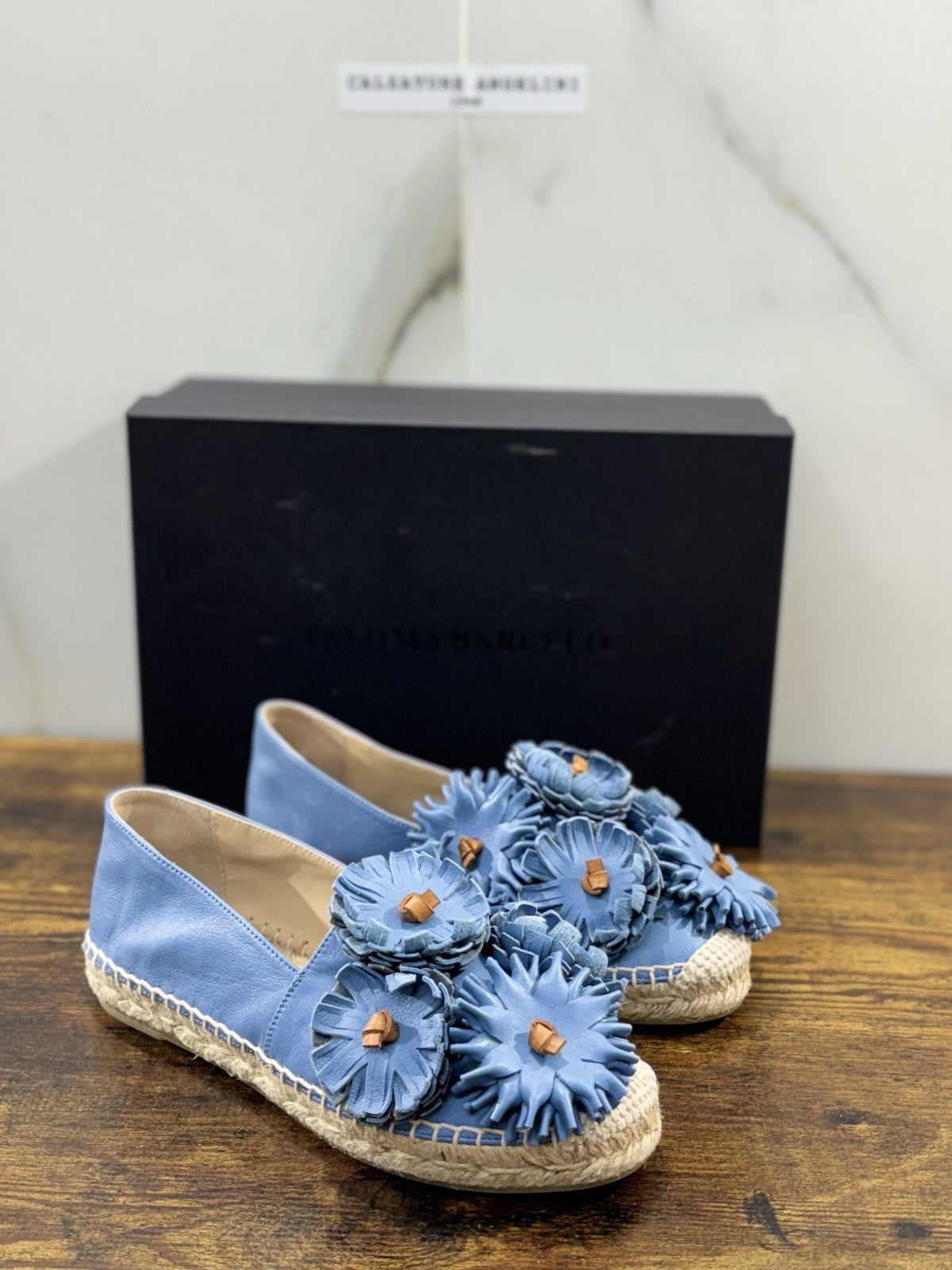 Paloma Barcelo’ Espadrilles Pelle Jeans Giada Donna 36