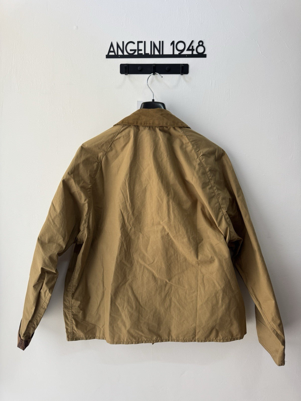 Barbour International Transport Cotton Casual Jacket Golden Khaki Uomo 36