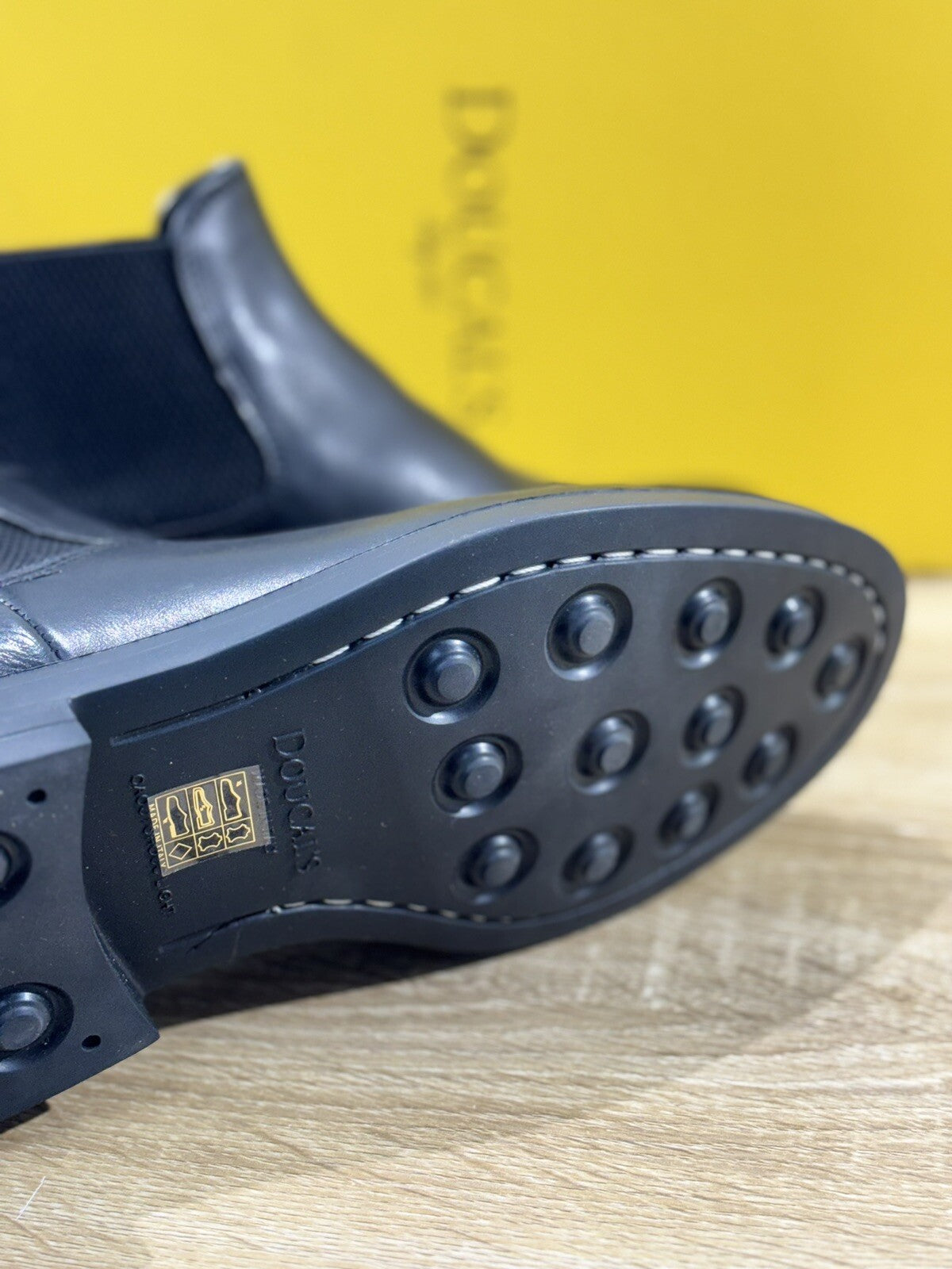 Doucal’s Chelsea Boot Uomo Luxury Men Doucal’s Men Boot Pelle Nero 40
