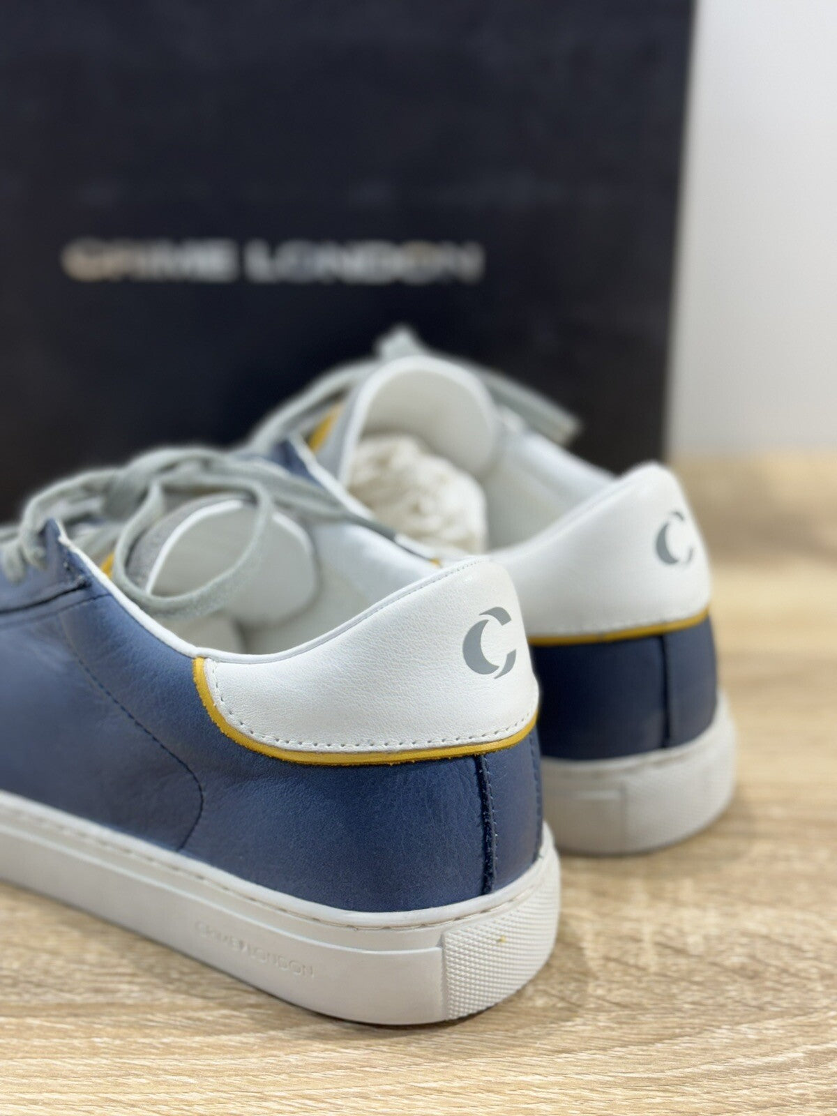 Crime London Sneaker Uomo Low Top Essential Pelle Casual Men Shoes 40