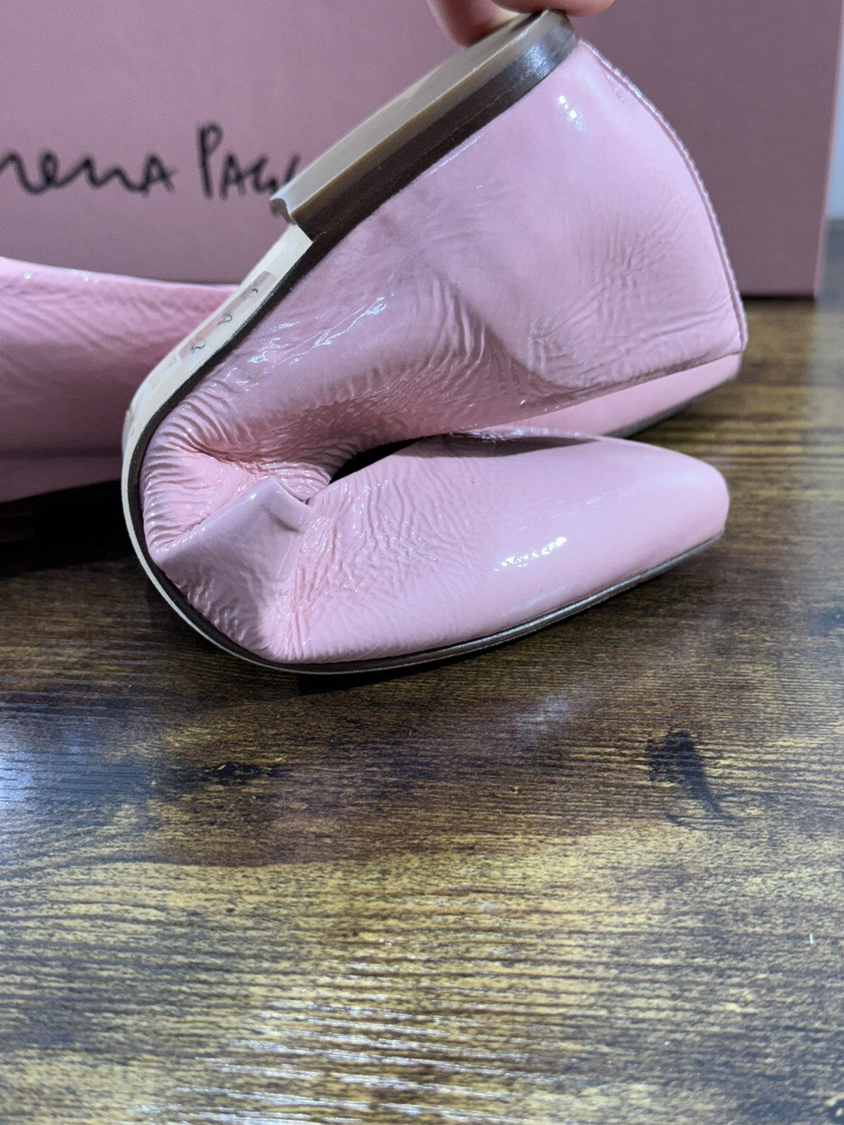 Lorena Paggi Ballerina Donna Rosa Flexible Super Soft Made In Italy 39