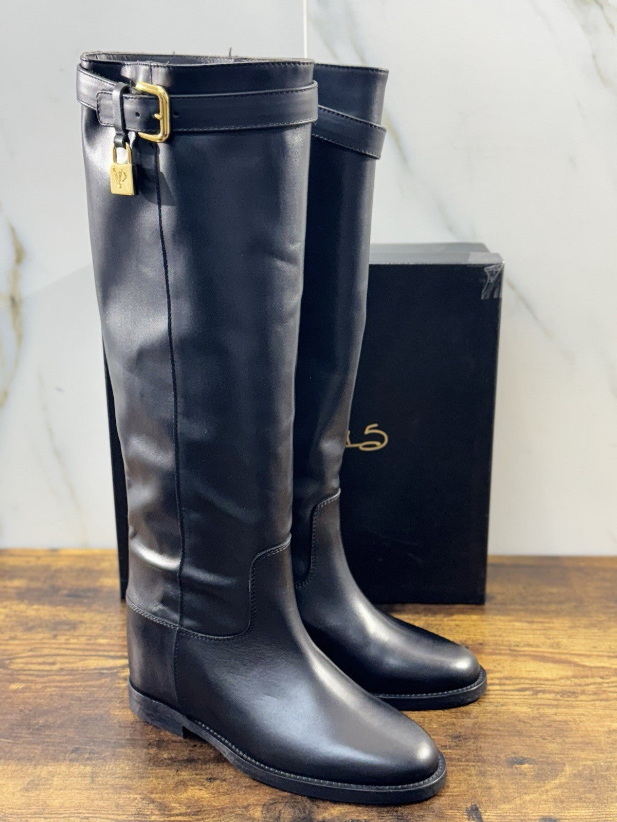 Via roma 15 stivale donna 4014 Pelle Nera luxury boot via roma 15 Icon 37
