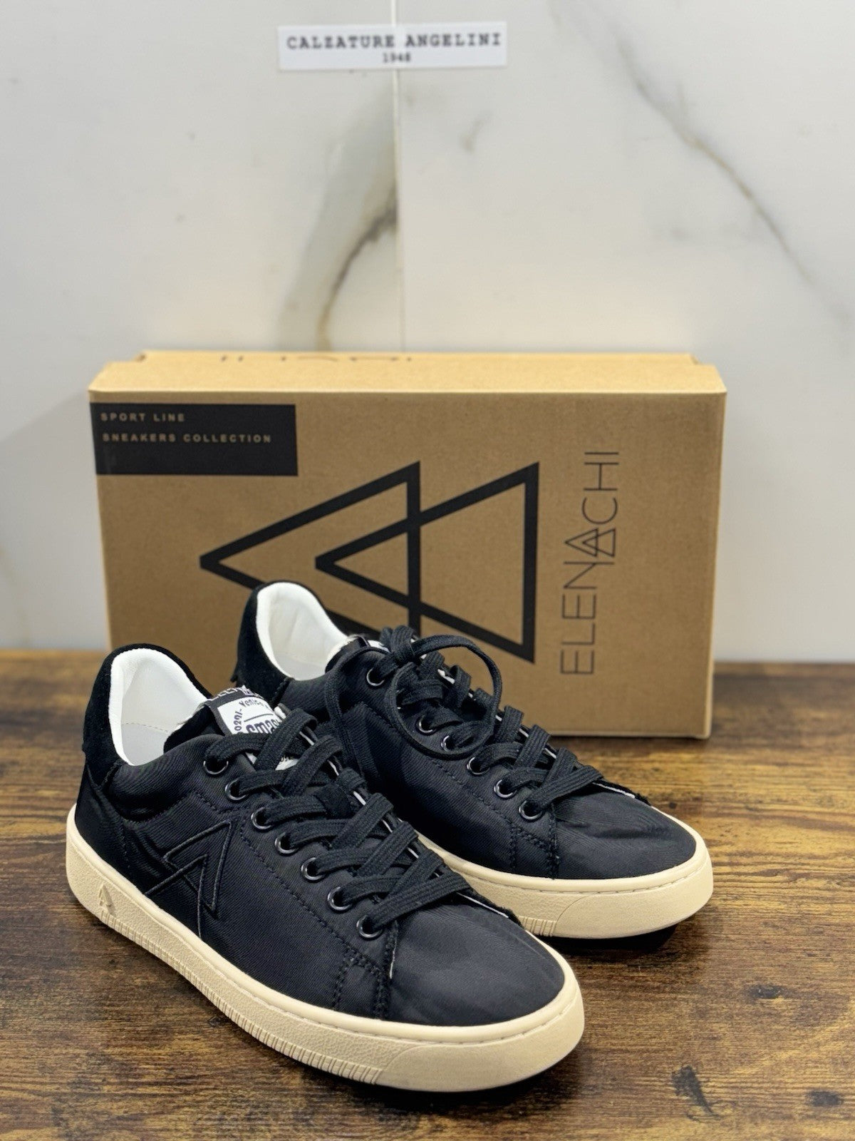 Elena Iachi Sneaker Nero Casual Shoes Donna 36