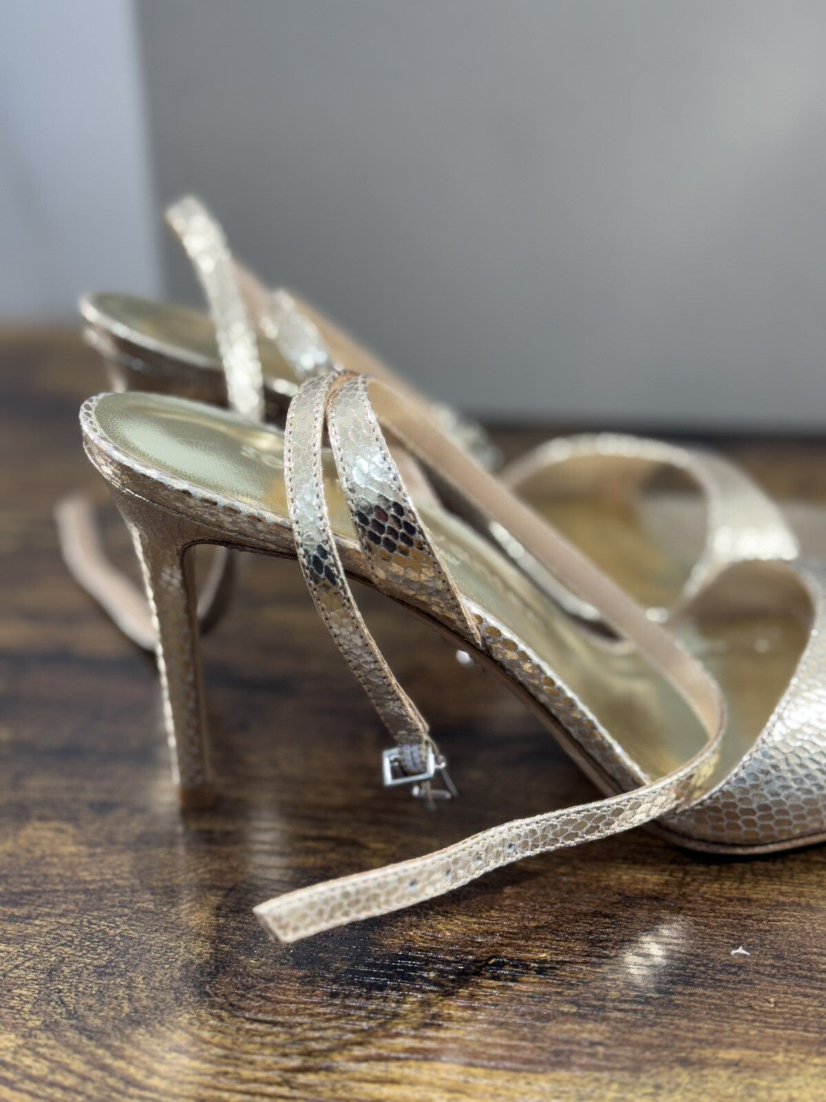 Sergio Levantesi Sandalo Donna Haverly Platino Luxury Woman Sandal 40