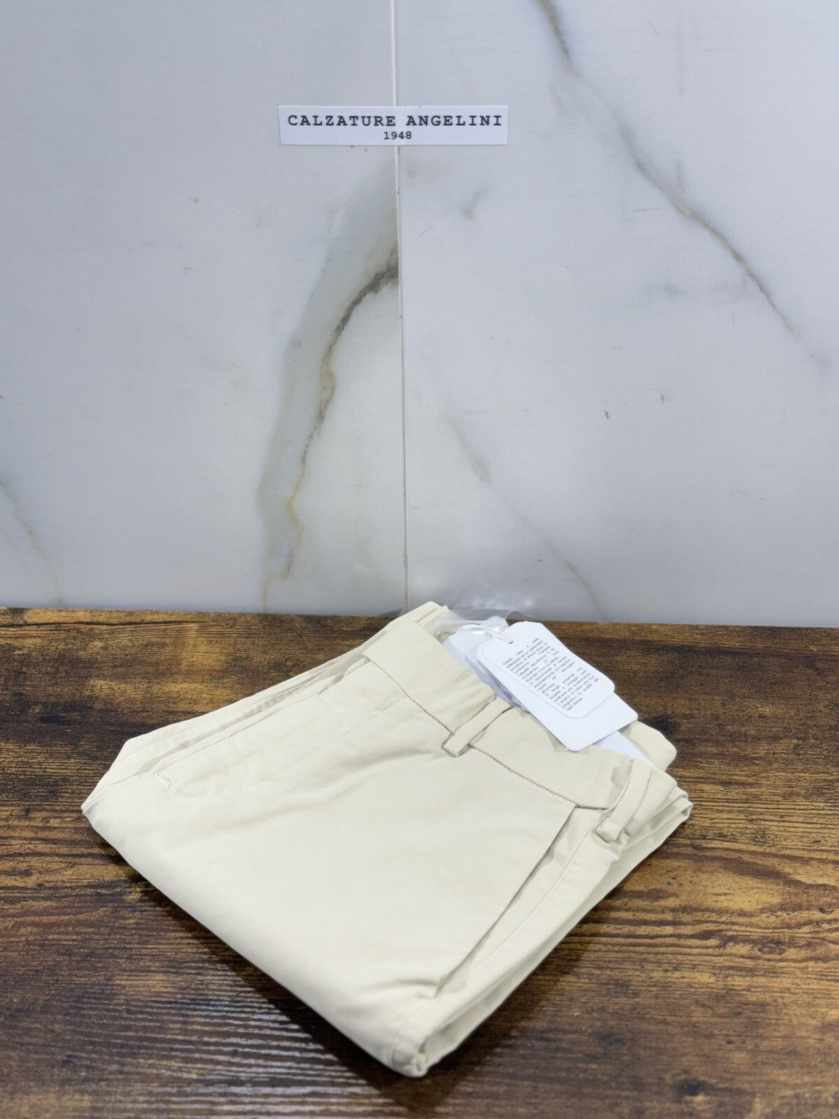 Cellar Door Pantalone Uomo Cotone Paloma Fully Made In Italy 44 Beige