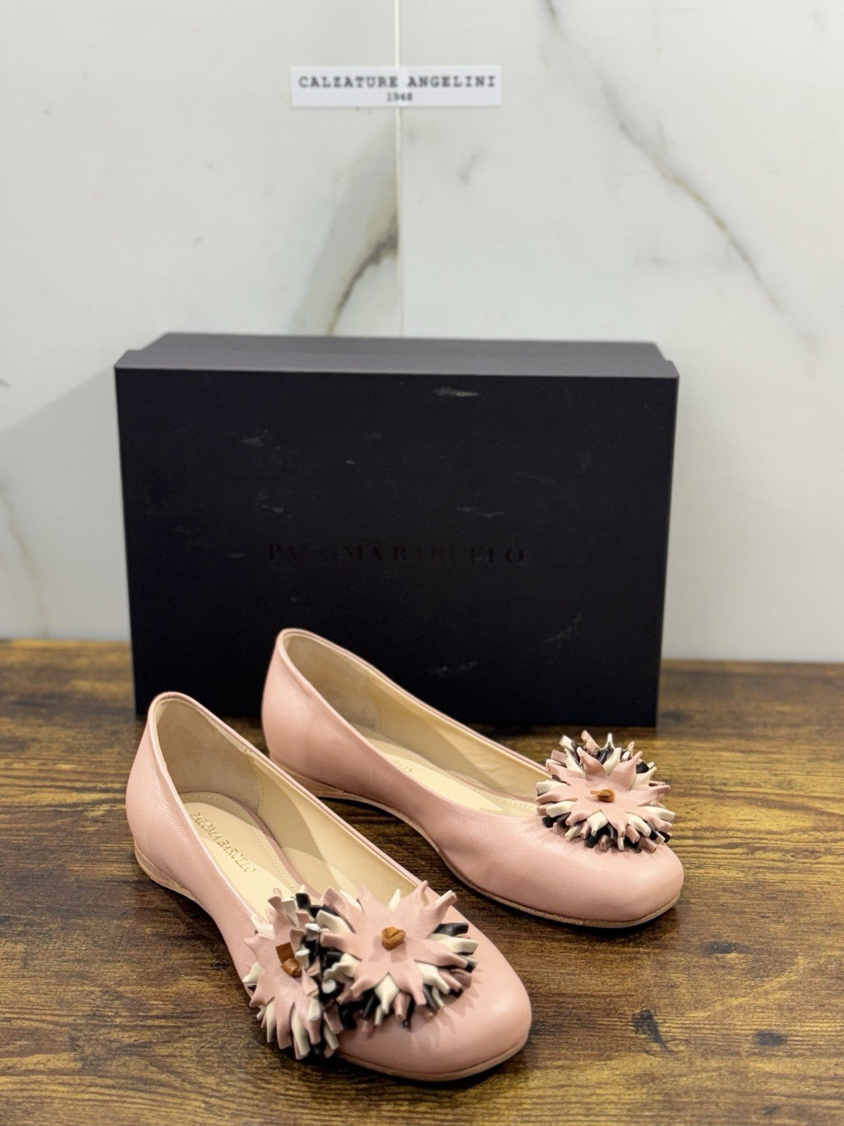 Paloma Barcelo’ Ballerina Domenica Donna Pelle Nude Donna 41