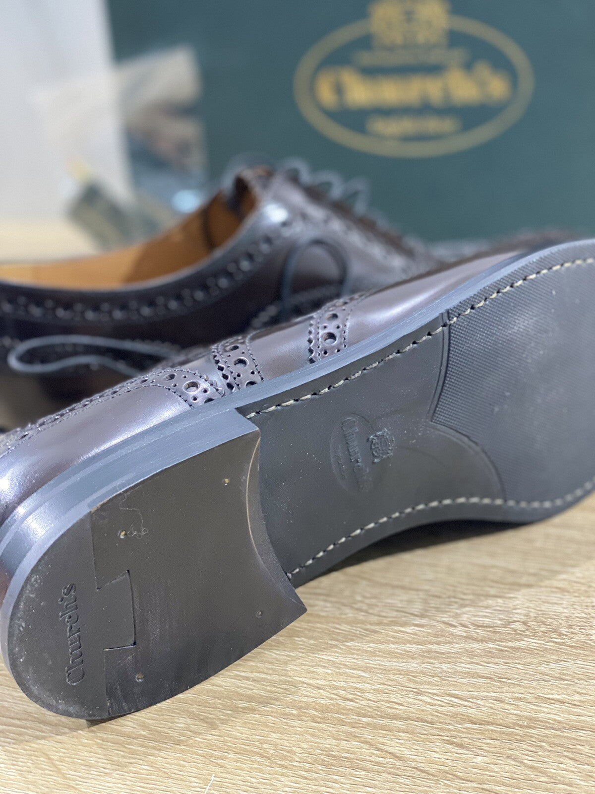 Church’s Burwood W scarpa donna pelle ebony Polish Binder church’s donna 35.5