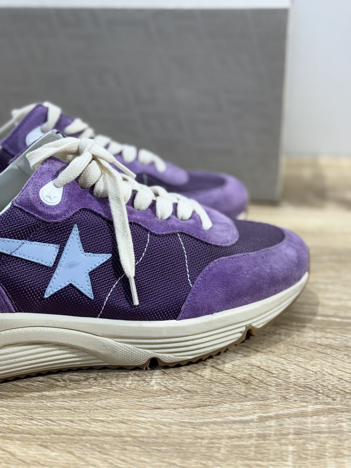 Golden Goose Sneaker Donna Running Sole Pelle Luxury Woman Golden Goose 35