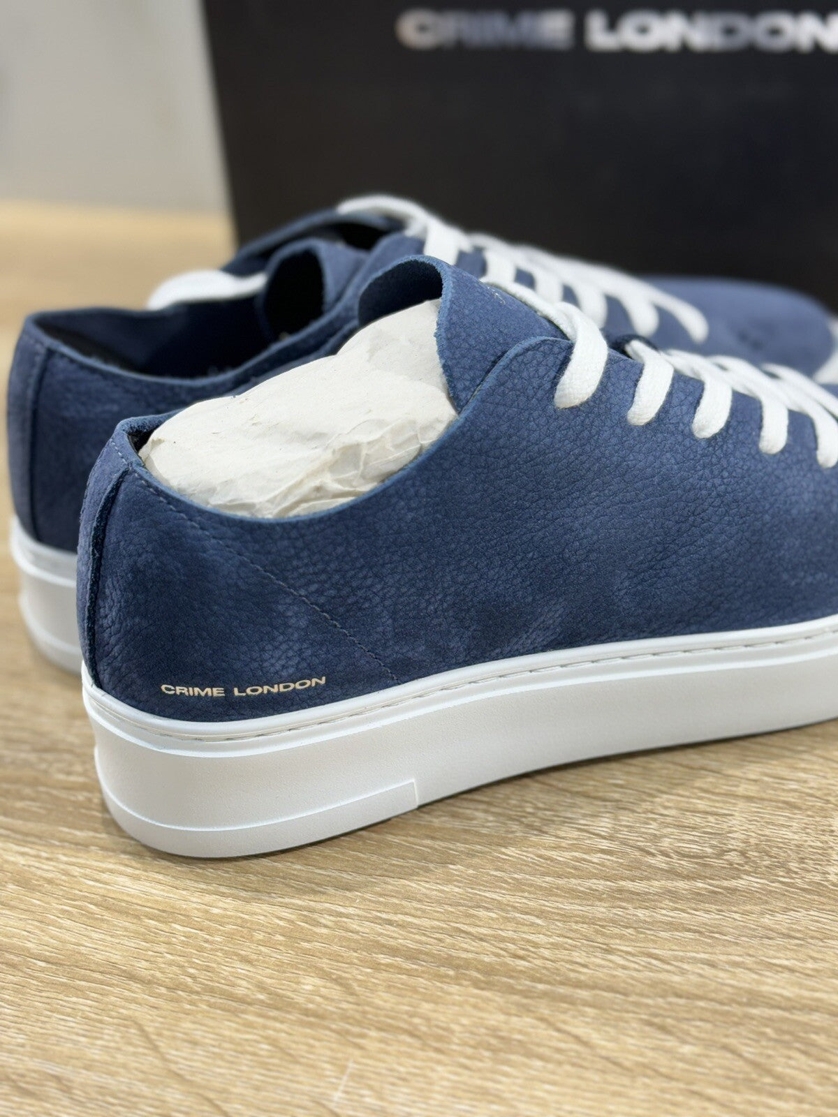 Crime London Sneaker Uomo Low Top Extra Light Pelle Casual Men Shoes 40