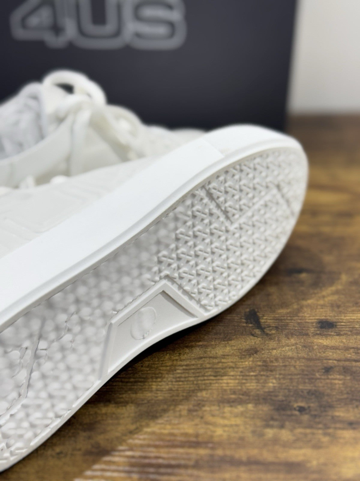 Paciotti 4US Sneaker Uomo Pelle Bianca Casual 43