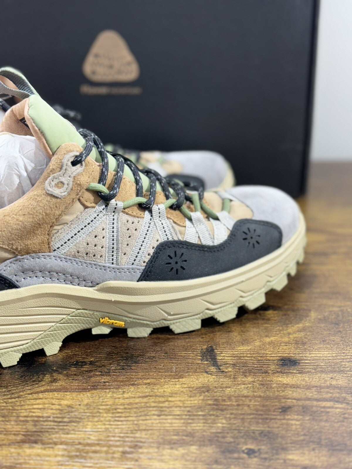 Flower Mountain Ywano 3 Light Brown Fondo Vibram Causal Snekaer Uomo 40
