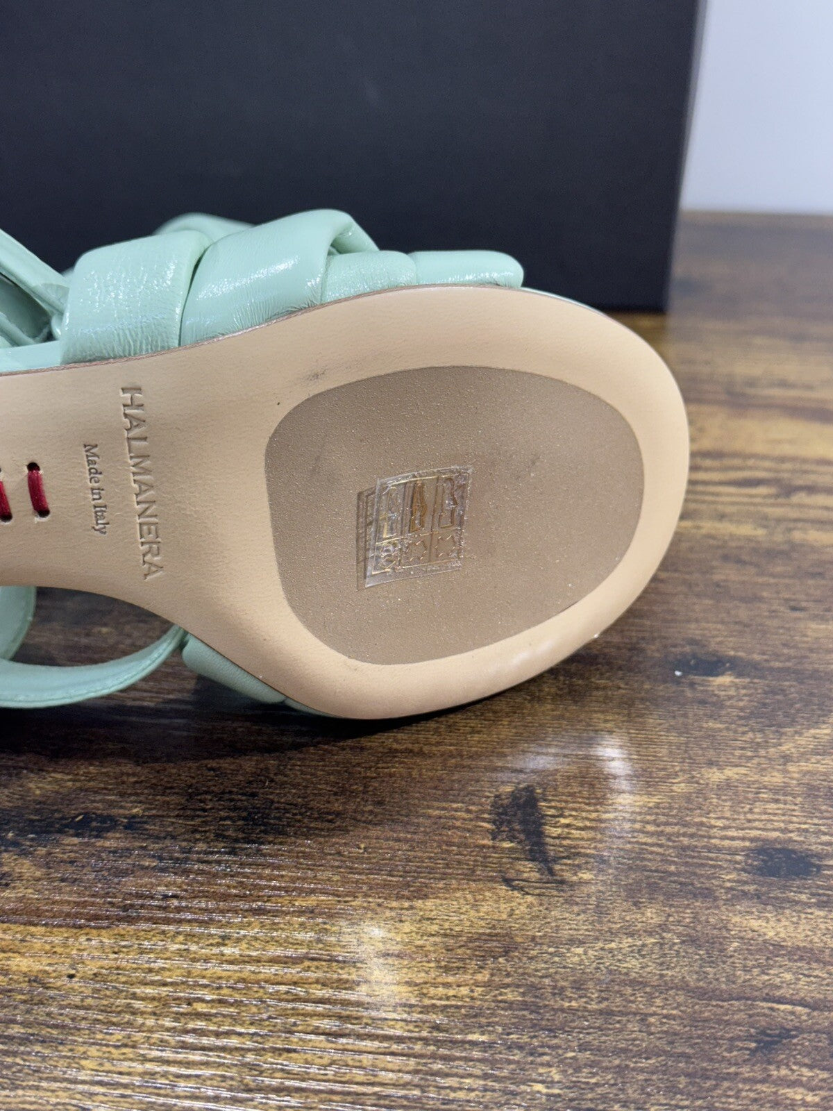 Halmanera Sandalo Donna Goss In Pelle Aloe Soft Luxury Shoes 40
