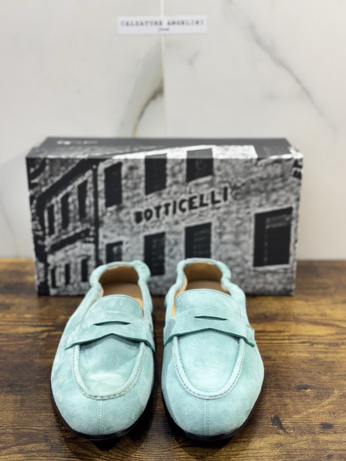 Botticelli Mocassino Suede Jeans Causal Uomo 44
