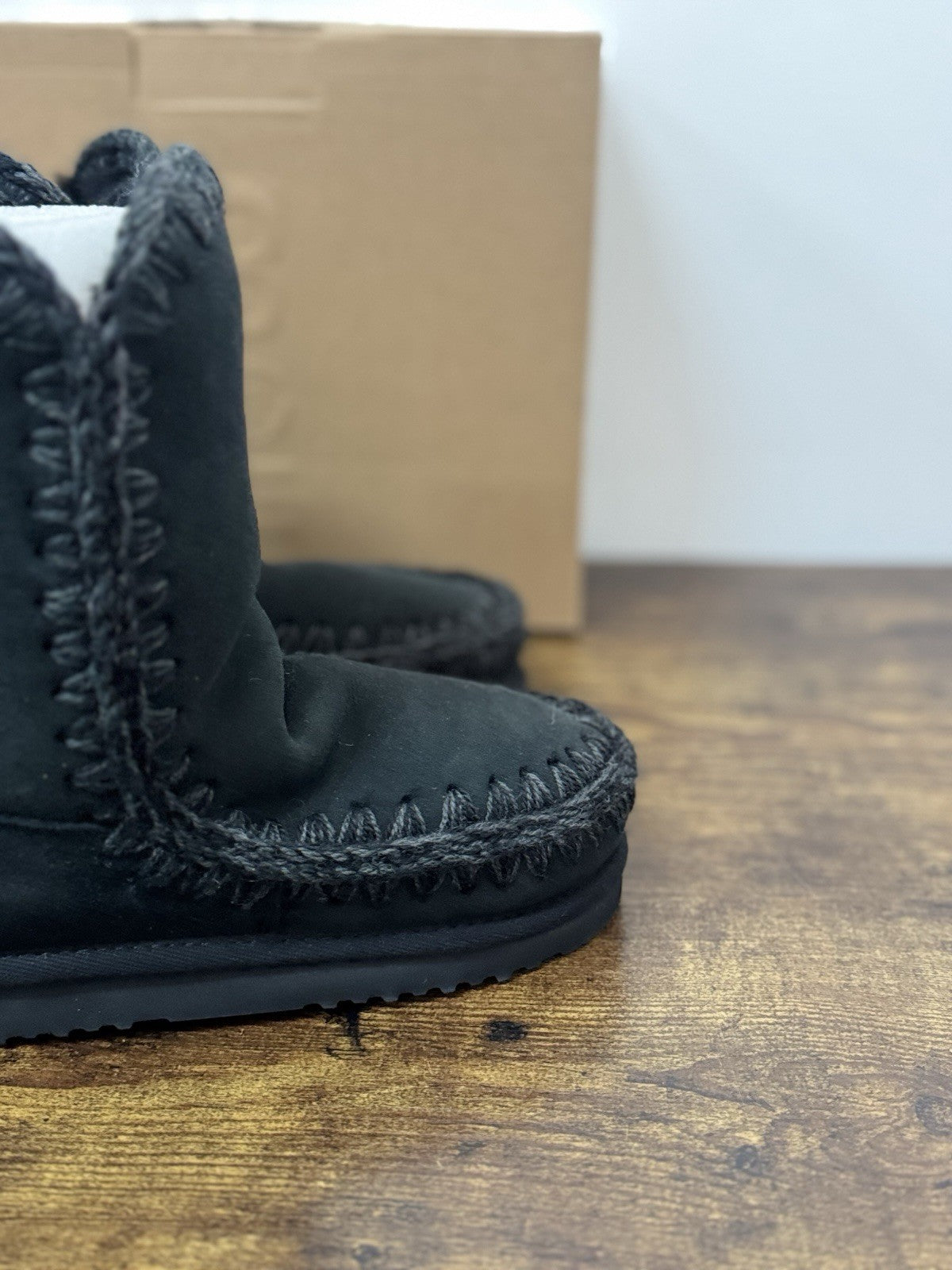 Mou Eskimo 24 Suede Black Casual Mou Donna 36