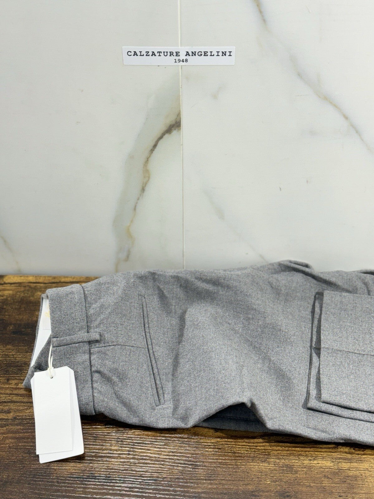 Cellar Door Pantalone Uomo Lana Vergine Paloma Fully Made In Italy 48