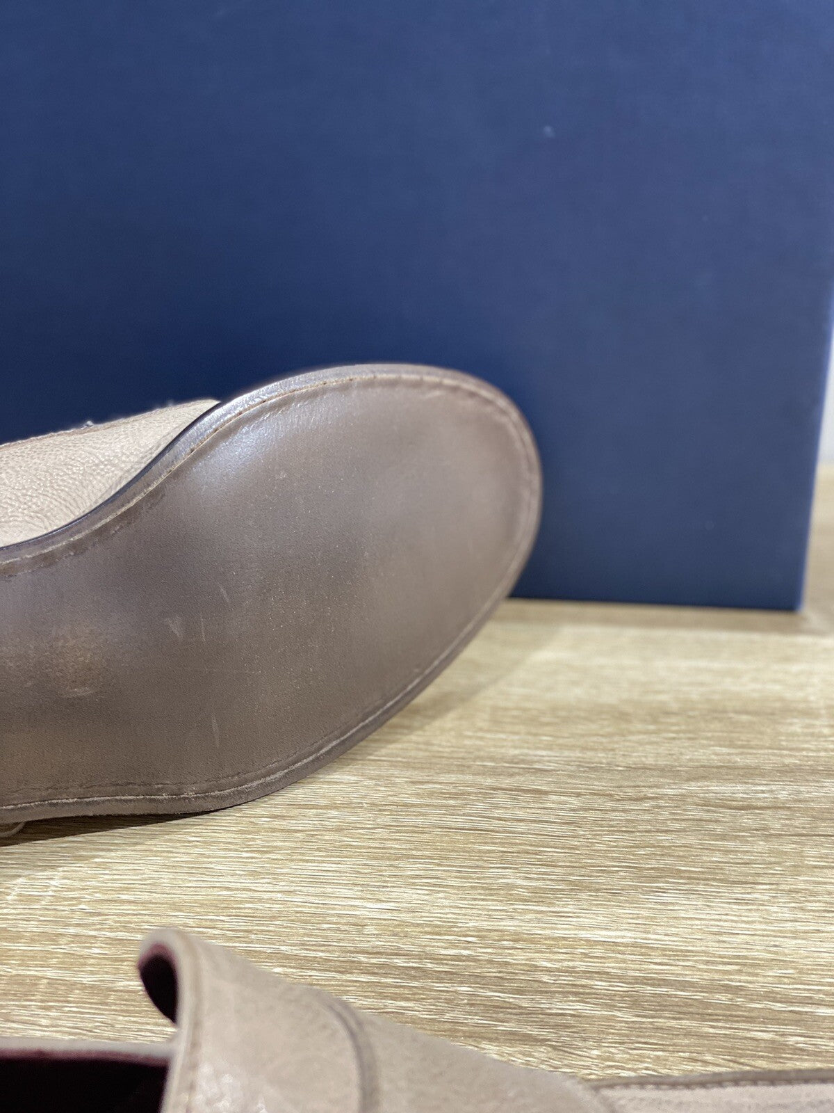 Migliore Mocassino Uomo In Pelle Sabbia Fully Made In Italy Top Quality 42