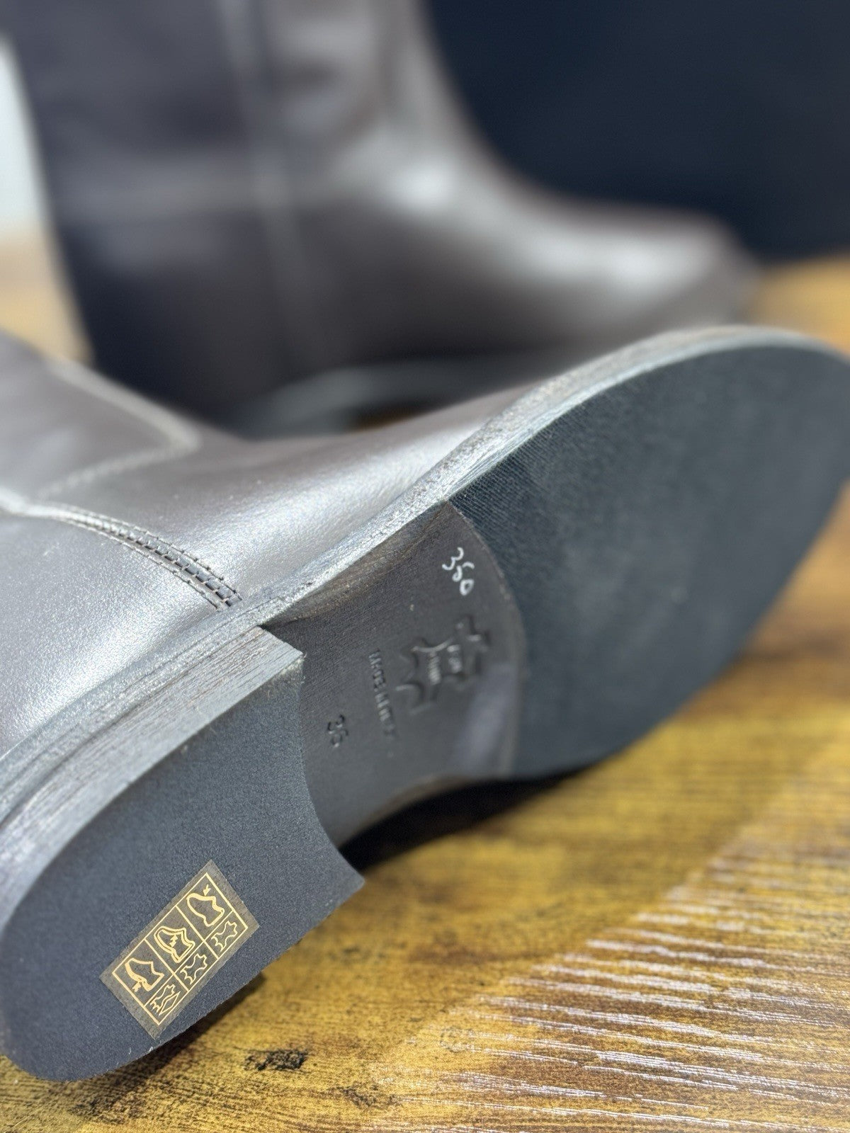 Via roma 15 stivale donna 3807 Pelle Marrone luxury boot via roma 15 Icon 36