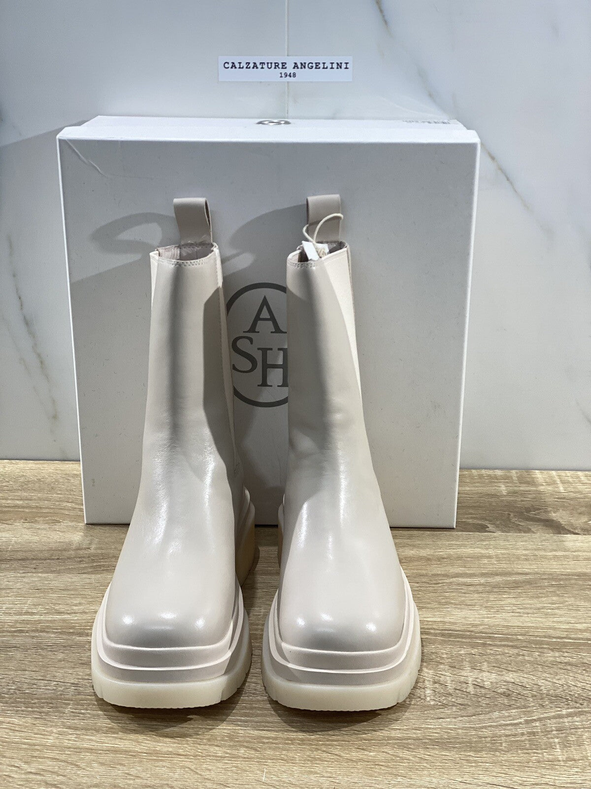 Ash Combat boot storm pelle whisper casual boot woman ash 41