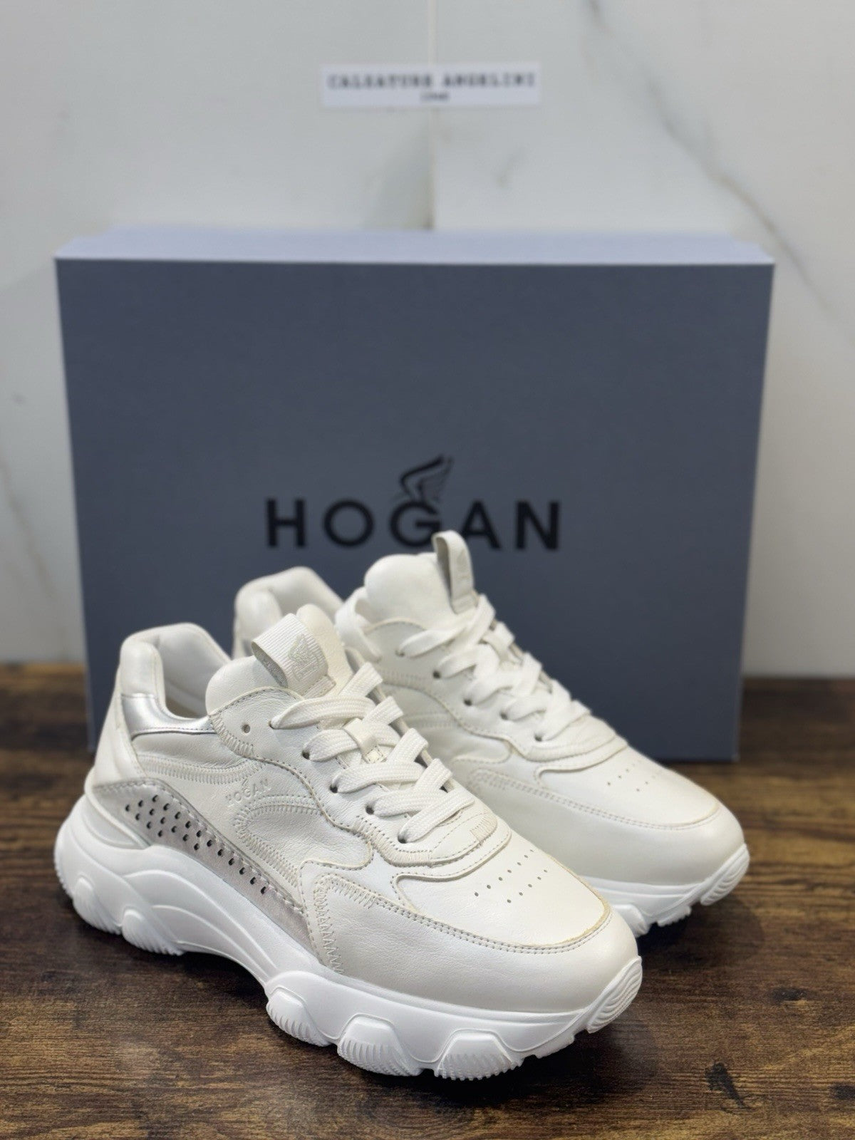Hogan Hyper Active Donna Sneaker Bianco Memory Foam Luxury Hogan Woman 39