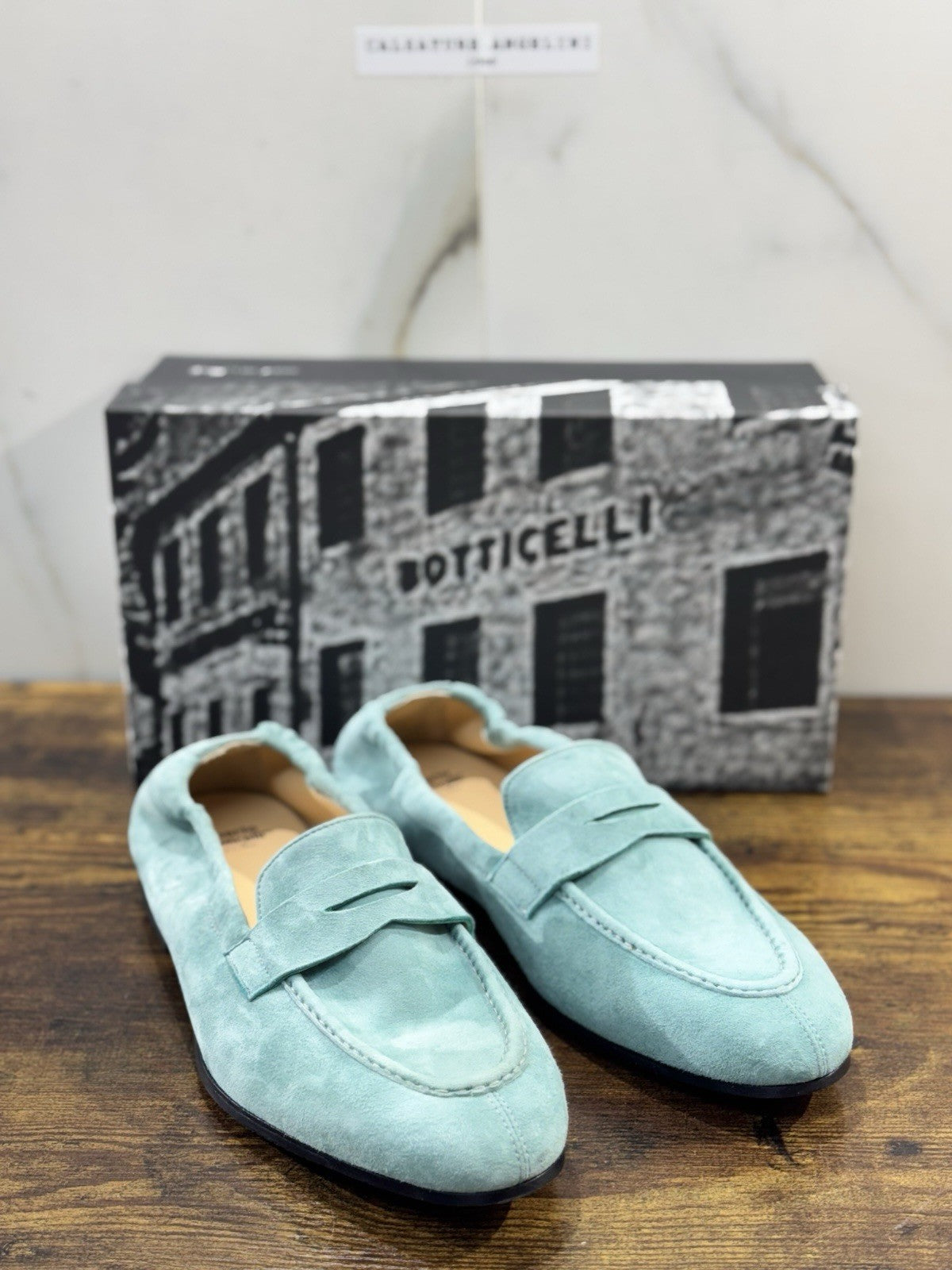 Botticelli Mocassino Suede Jeans Causal Uomo 44