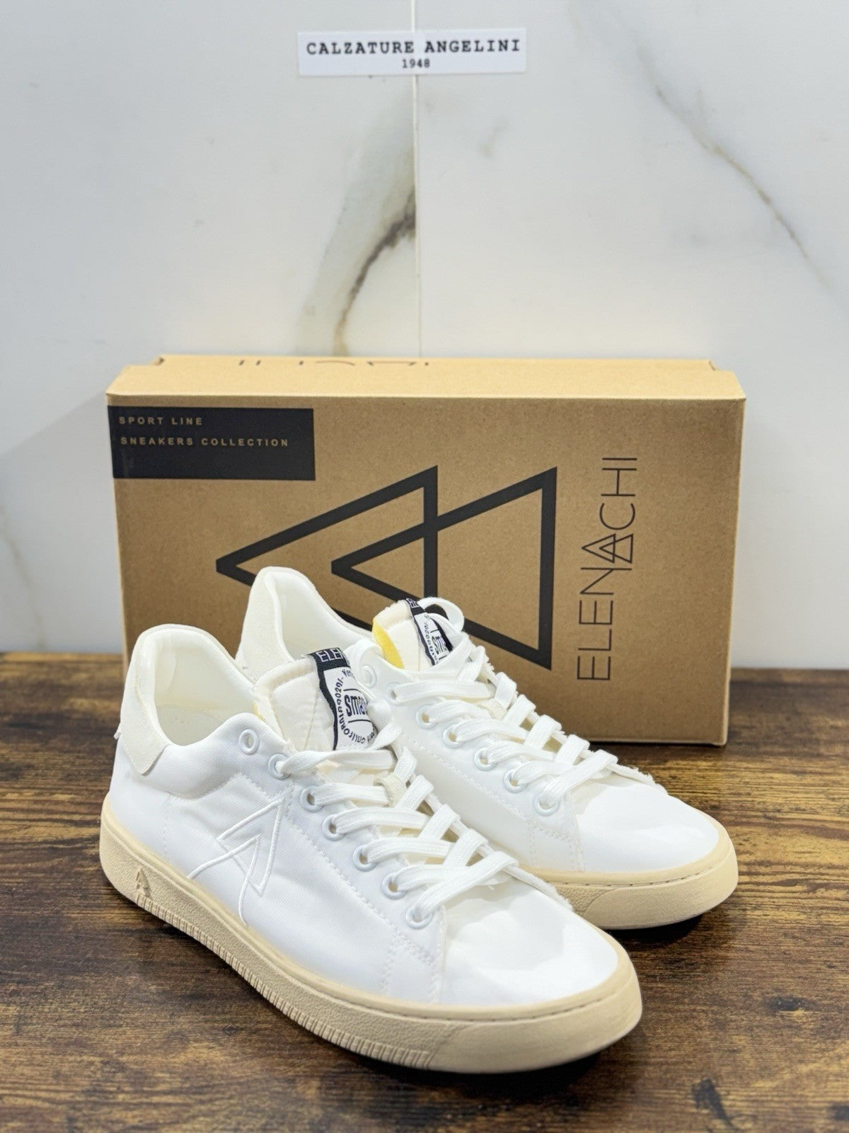 Elena Iachi Sneaker Bianca Casual Shoes Donna 40
