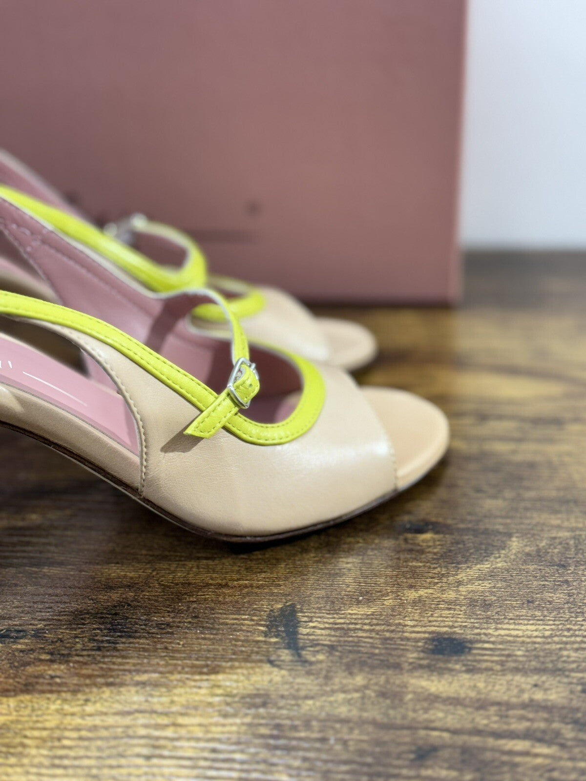 Lorena Paggi Sandalo Donna In Pelle Beige Super Soft Made In Italy 39