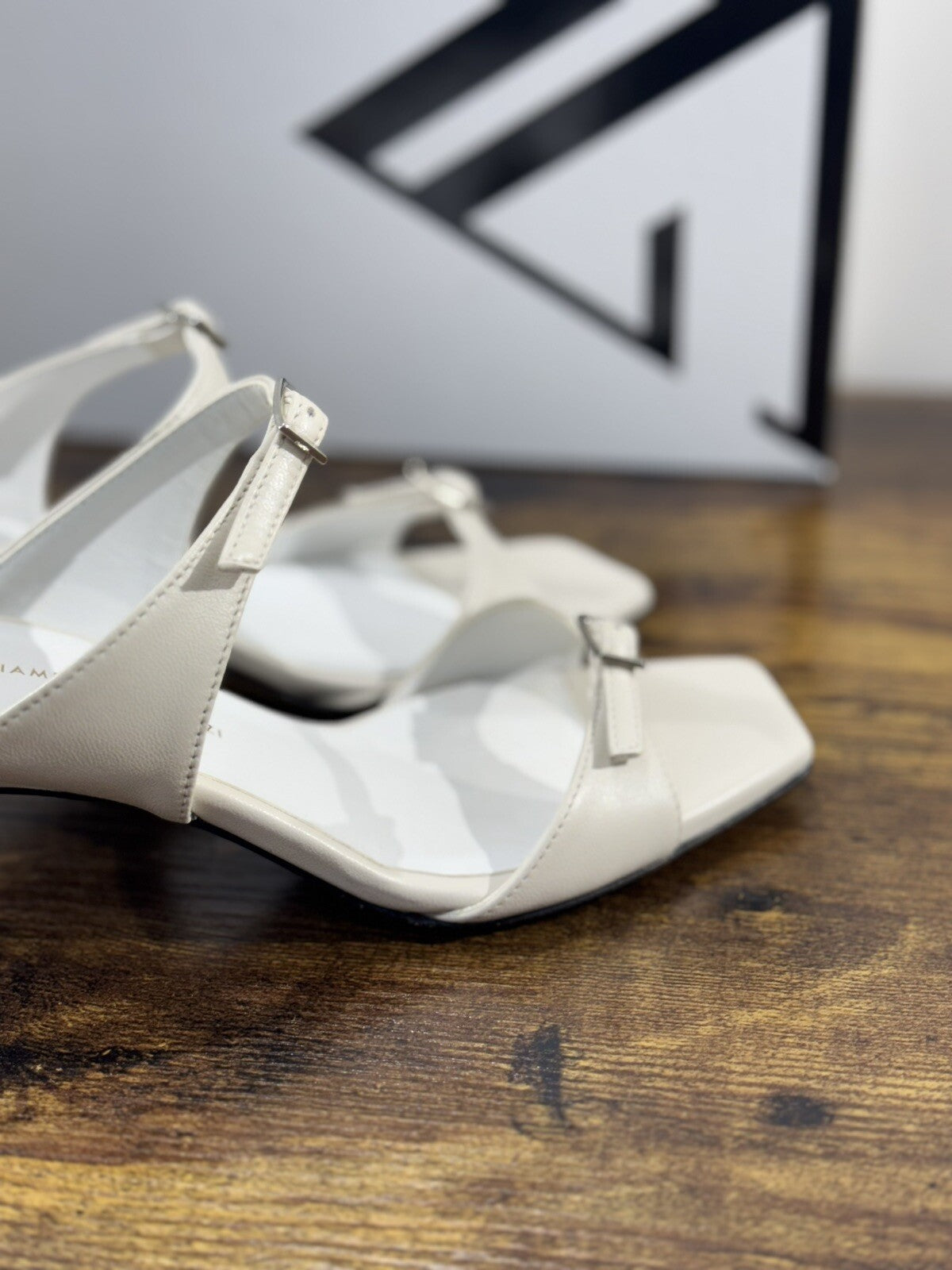 Giampaolo Viozzi Sandalo Donna Tofu Pelle Tacco Luxury Woman Sandal 39