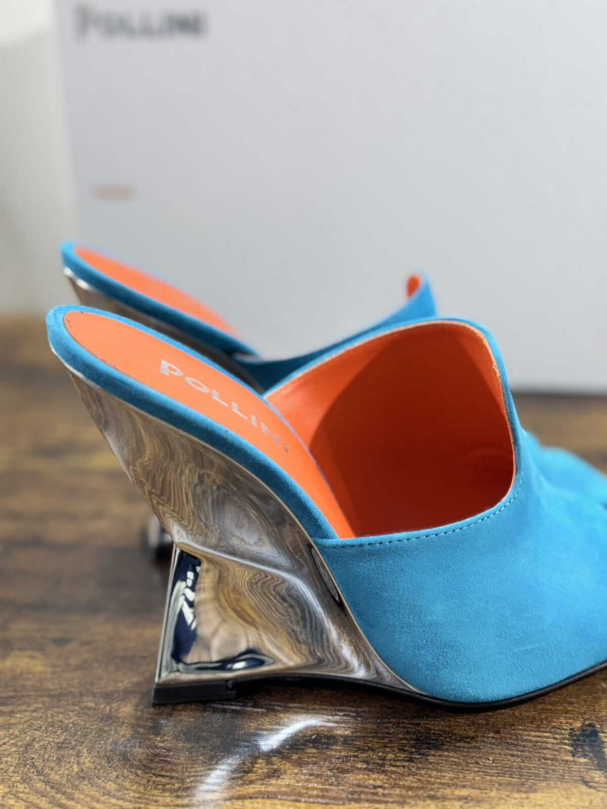 Pollini Sandalo Donna Pelle Suede Luxury Woman Sandal Pollini Summer Icon 39
