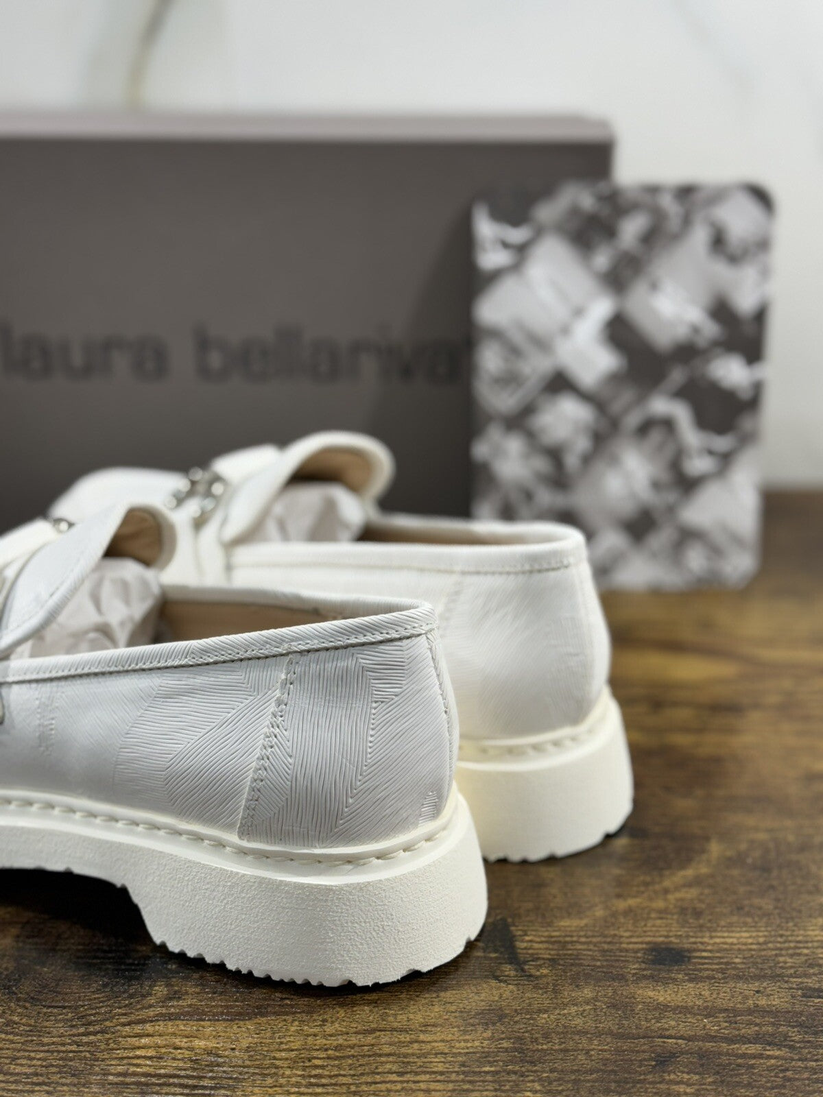 Laura Bellariva Mocassino Donna Bianco Pelle Extra light 37