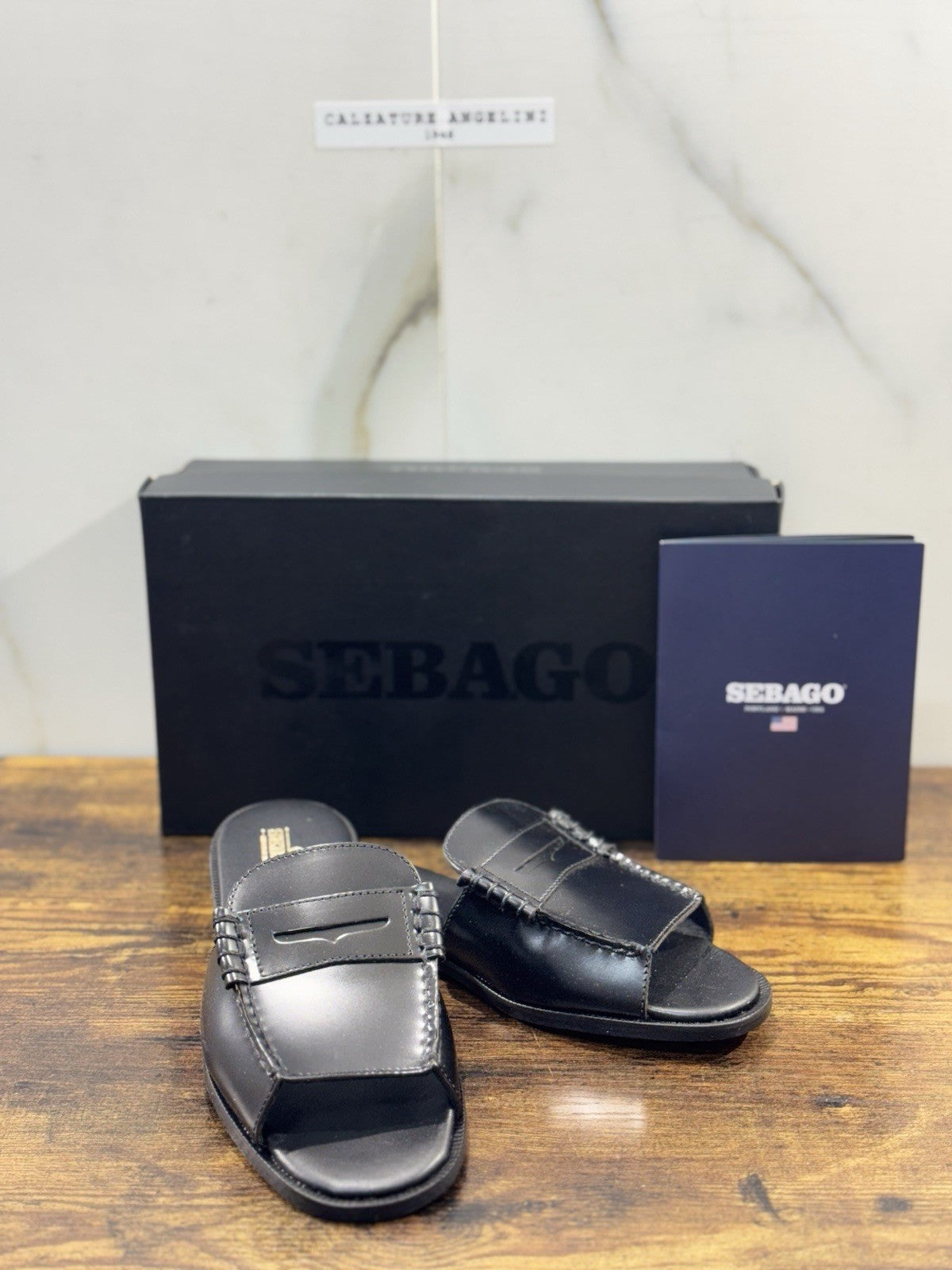 Sebago Sandalo Dan Slide Fondo Cuoio Icon Sebago Donna 41