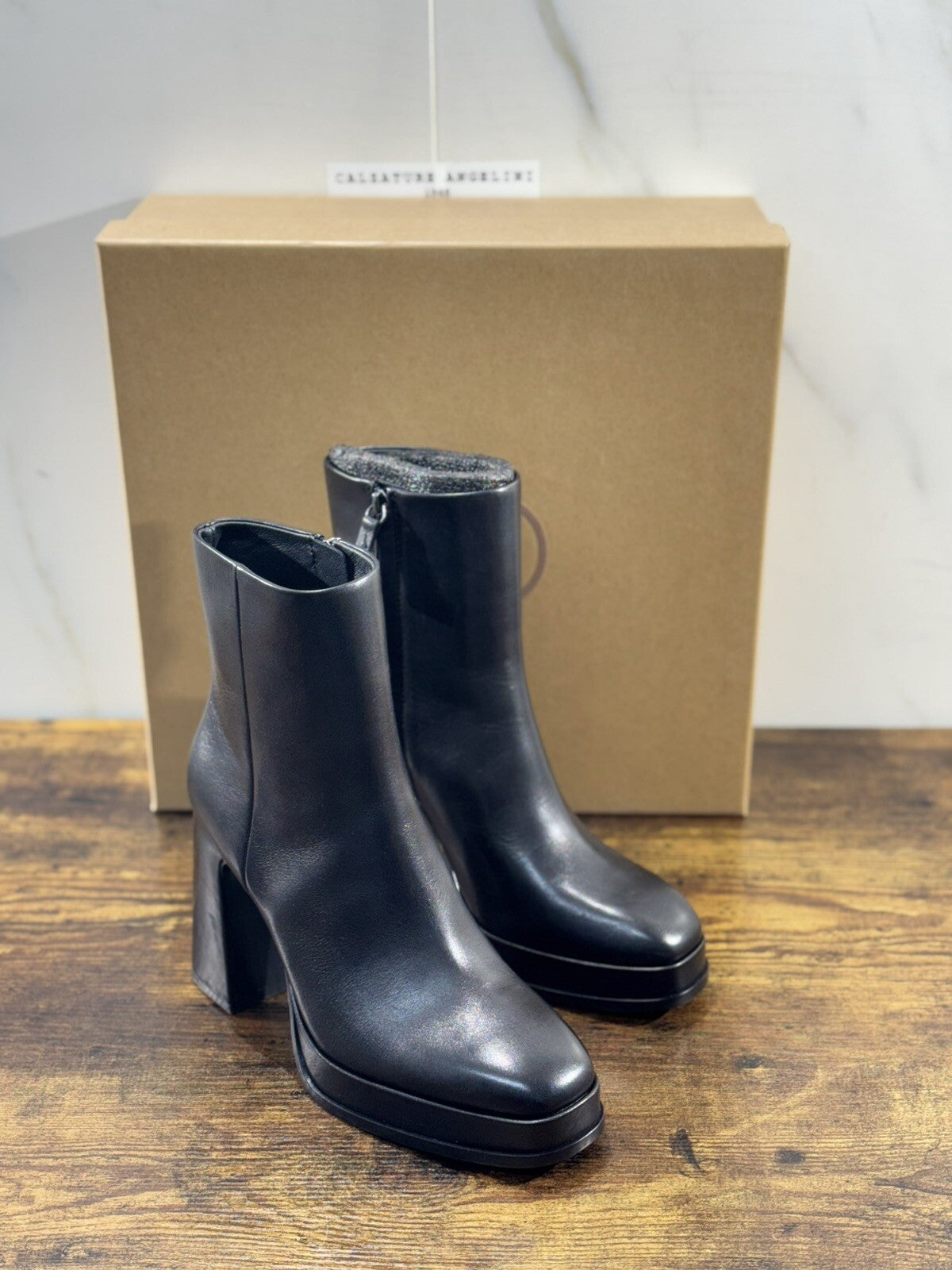 Ash Alyx Stivaletto Donna Pelle Nero Con Tacco Casual Ash Woman Boot 38