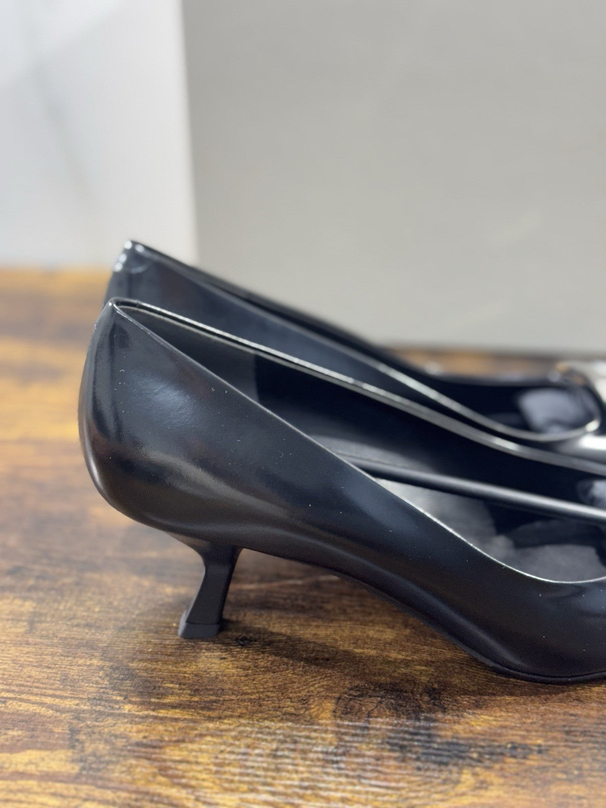 Sergio Levantesi Décolleté Pelle Nero Luxury Made In Italy Donna 40