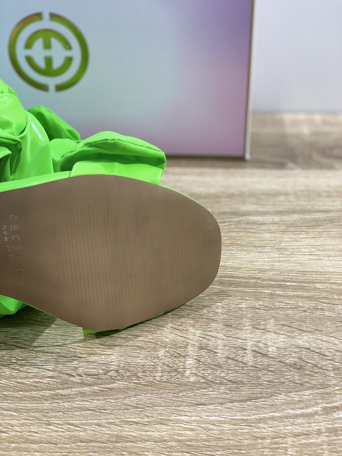 Cecelia New York Sandalo Donna Fantasia Verde Casual Luxury Woman Sandal 37