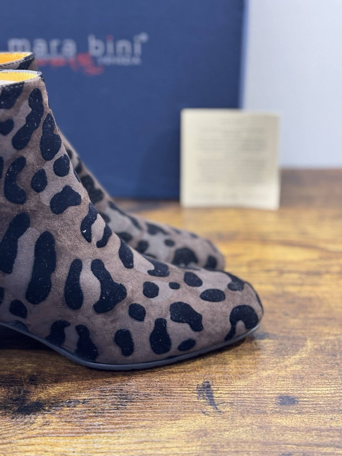 Mara Bini Stivaletto Donna Lavorazione A Sacchetto Con Tacco Suede Savana 36