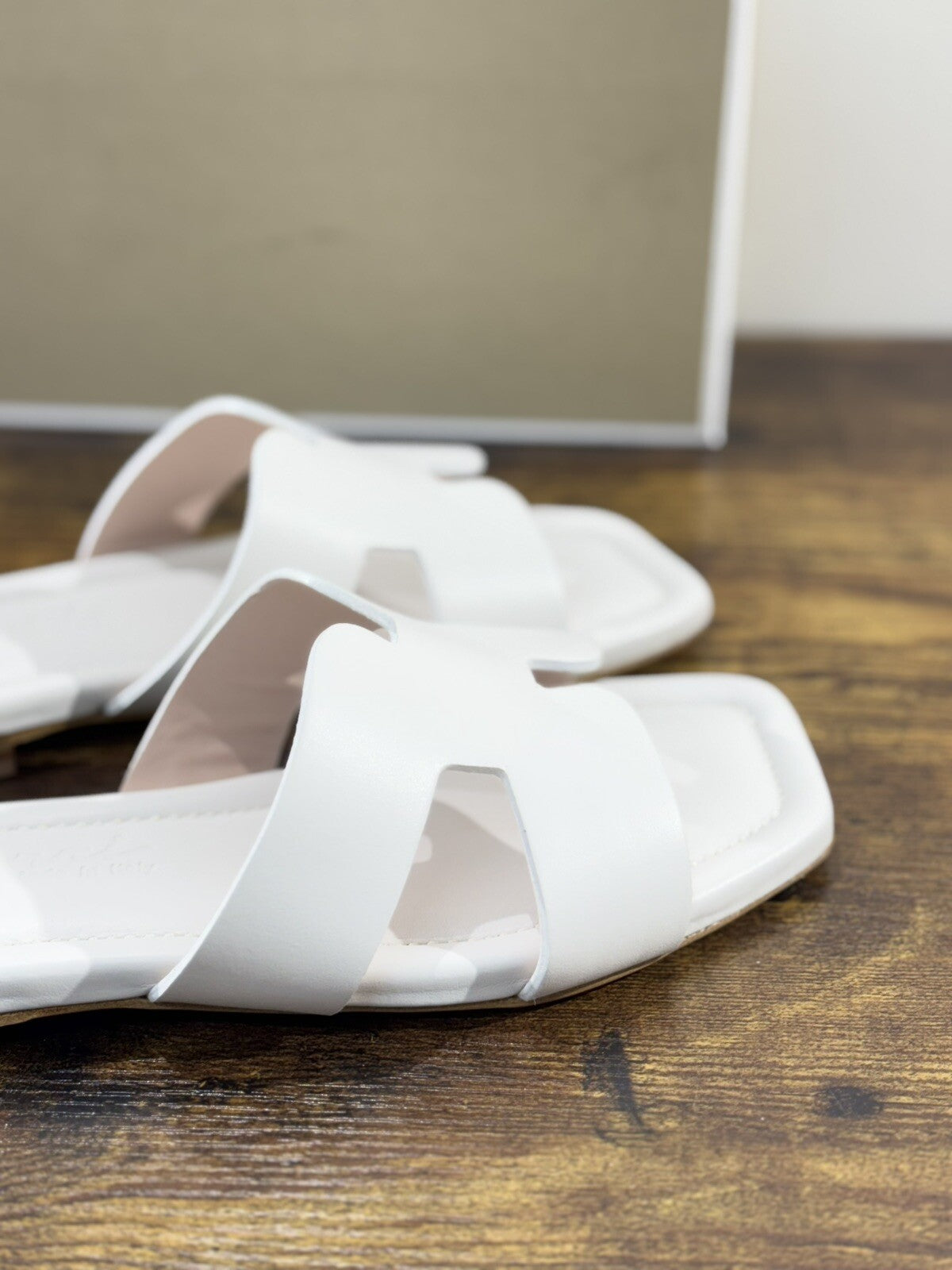 Capri Sandalo Donna In Pelle Bianco Fatto A Mano In Italia Fondo Cuoio 38