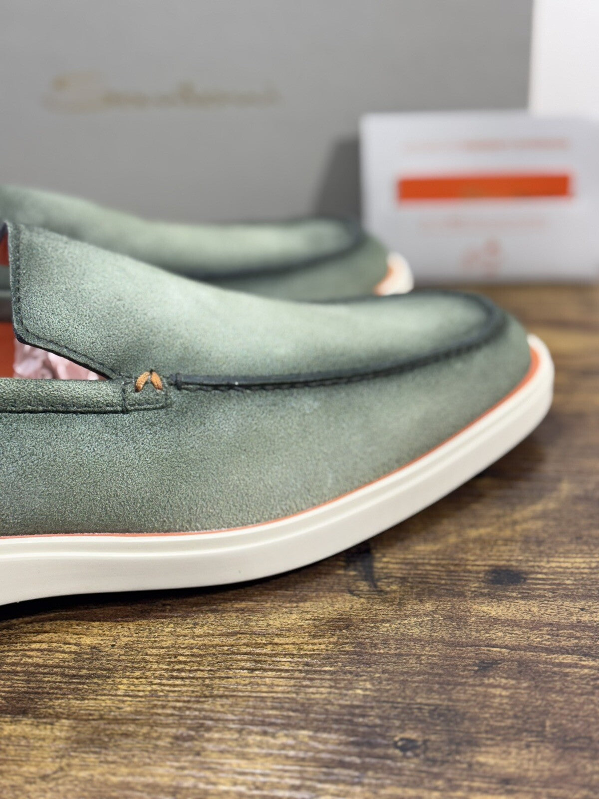 Santoni Scarpa Uomo Mocassino Pelle Summer Walk Luxury Men Santoni 12