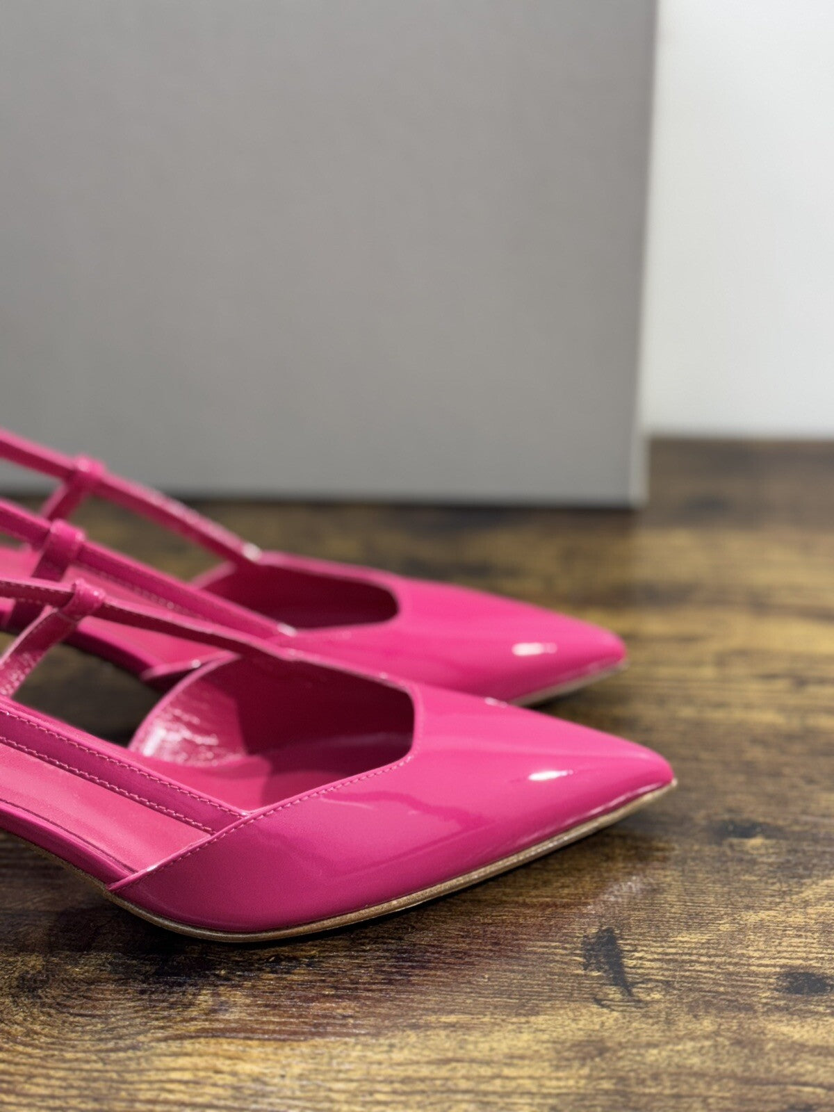 Sergio Levantesi Sling Back Donna Coral Pelle Fuxia Luxury Woman Sandal 39
