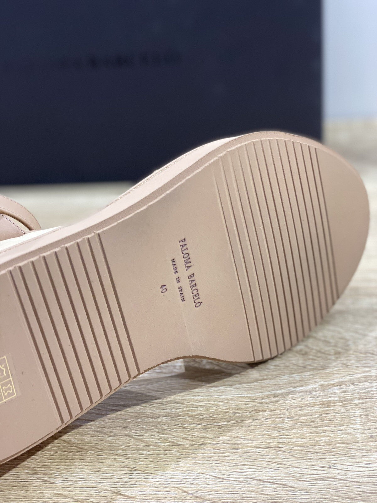 Paloma Barcelo’ sandalo donna Inga in pelle nocciola zeppa 40