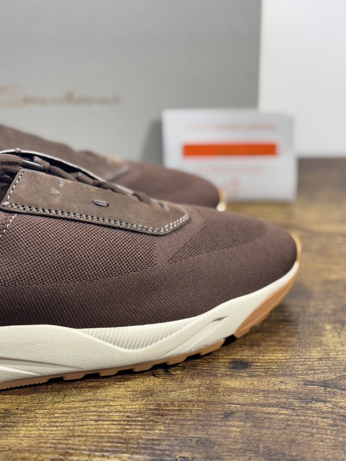 Santoni Innova Sneaker Marrone Casual Men Shoes Santoni Innova 9