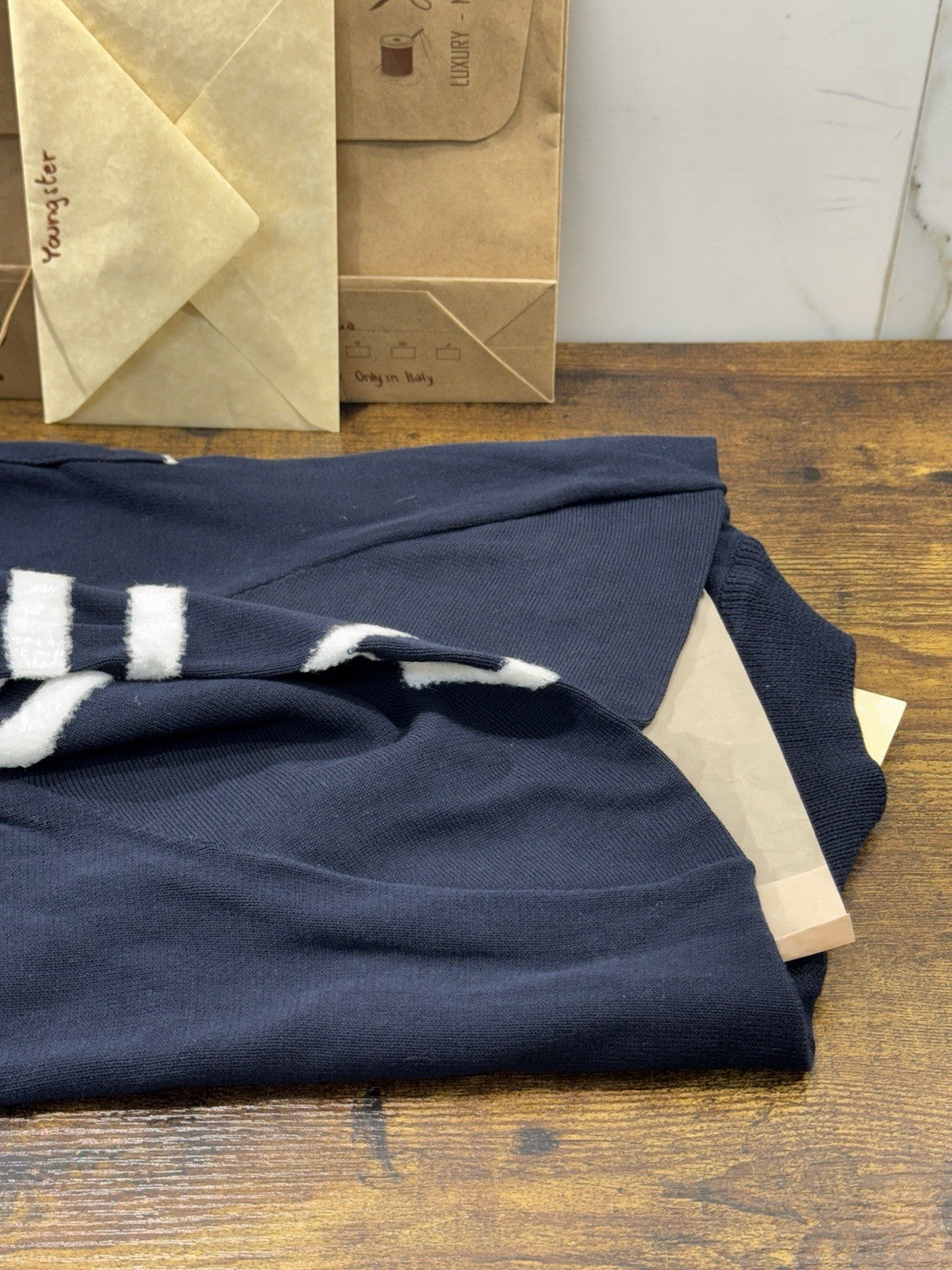Rakki Cardigan College Steve McQueen Blu Cotone Makò Uomo 52