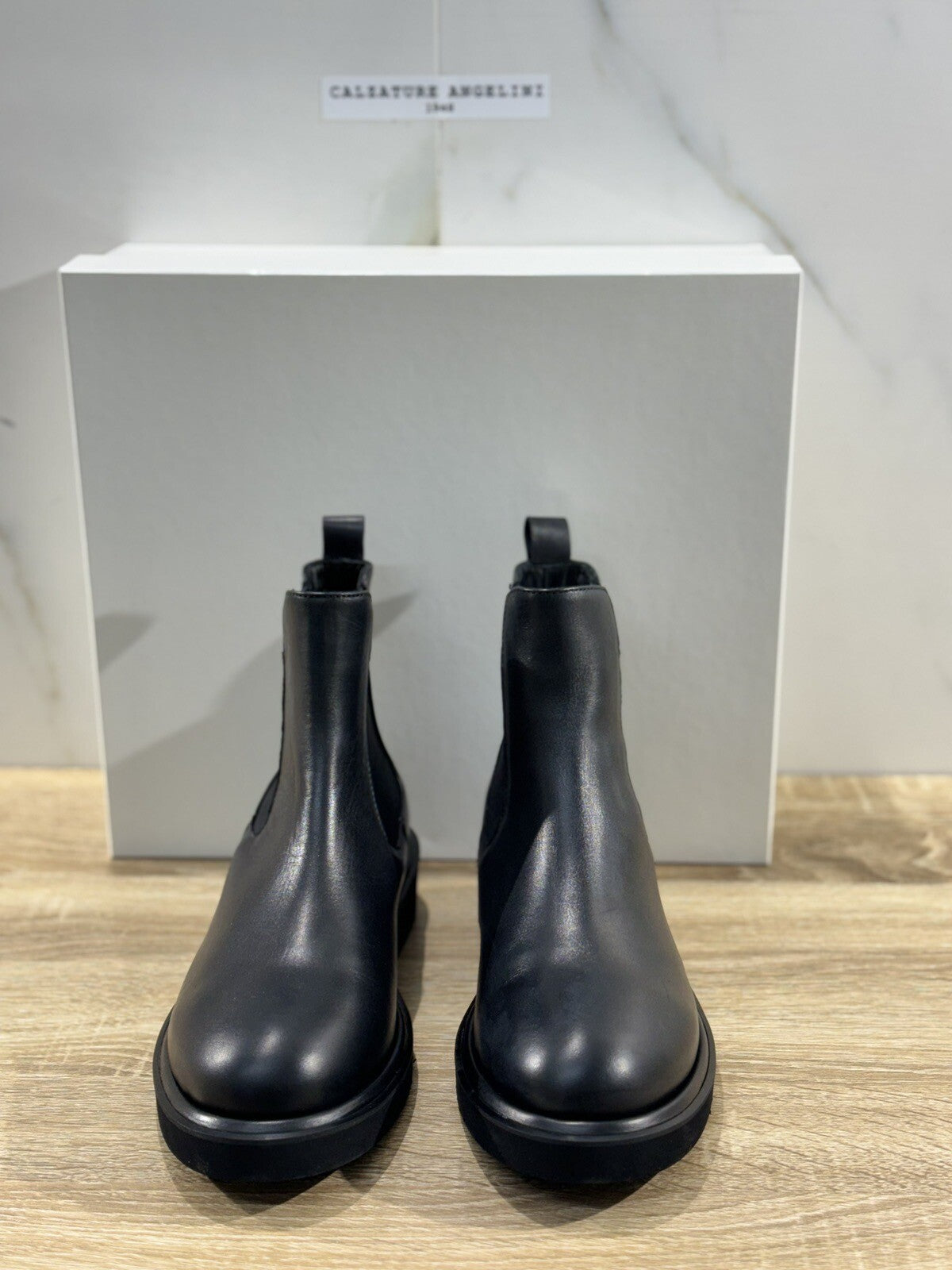 Animanera Venezia Chelsea Boot Donna Pelle Fango Extralight Made In Italy 39