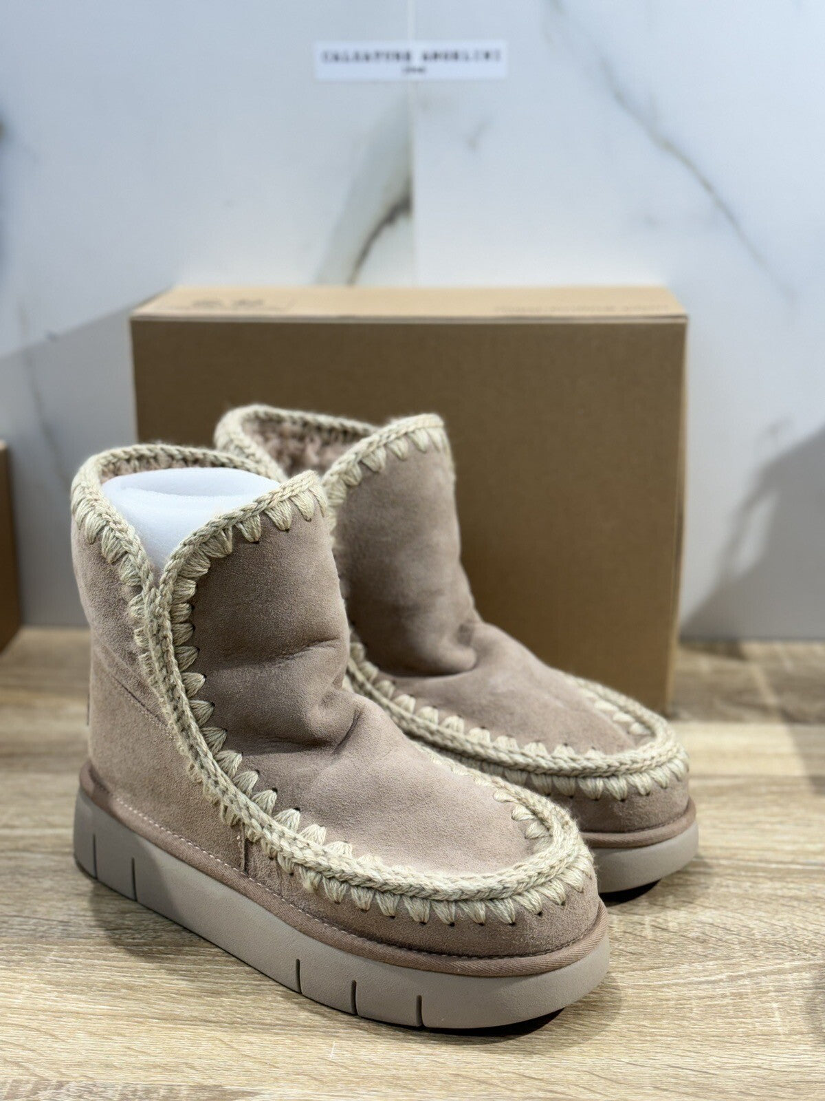 Mou eskimo 18 Bounce casual mou boot Cammello 41